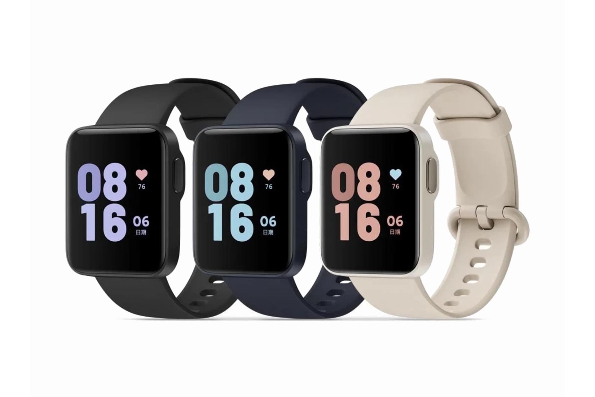 ابزار پوشیدنی ردمی واچ شیائومی Xiaomi Redmi Watch آبی مشکی کرم