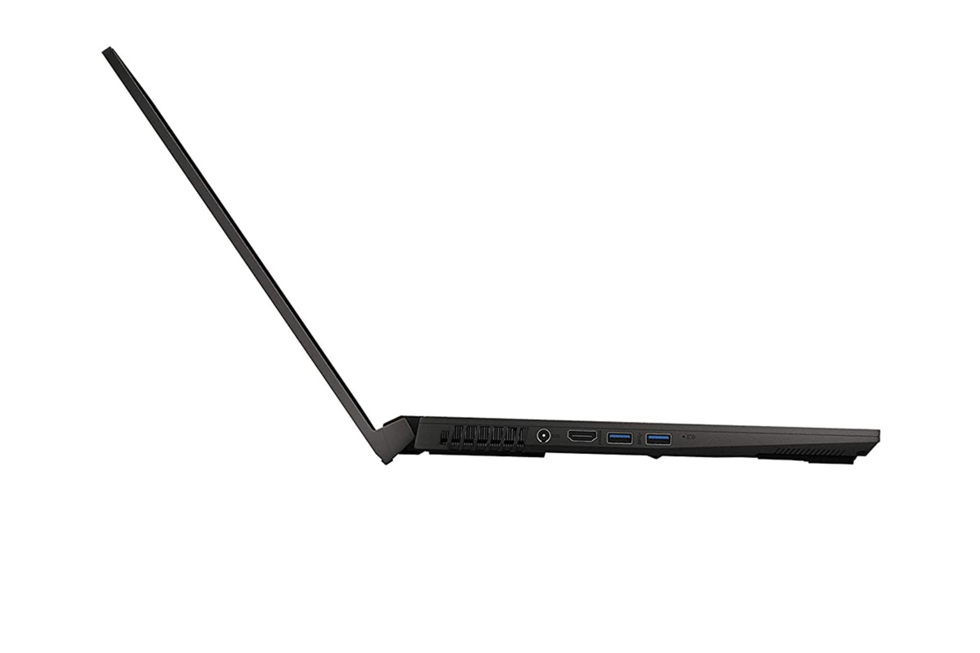 نمای سمت چپ لپ تاپ ام اس آی G75 Thin 10SCSR و نمایش پورت و نمایش پورت ها