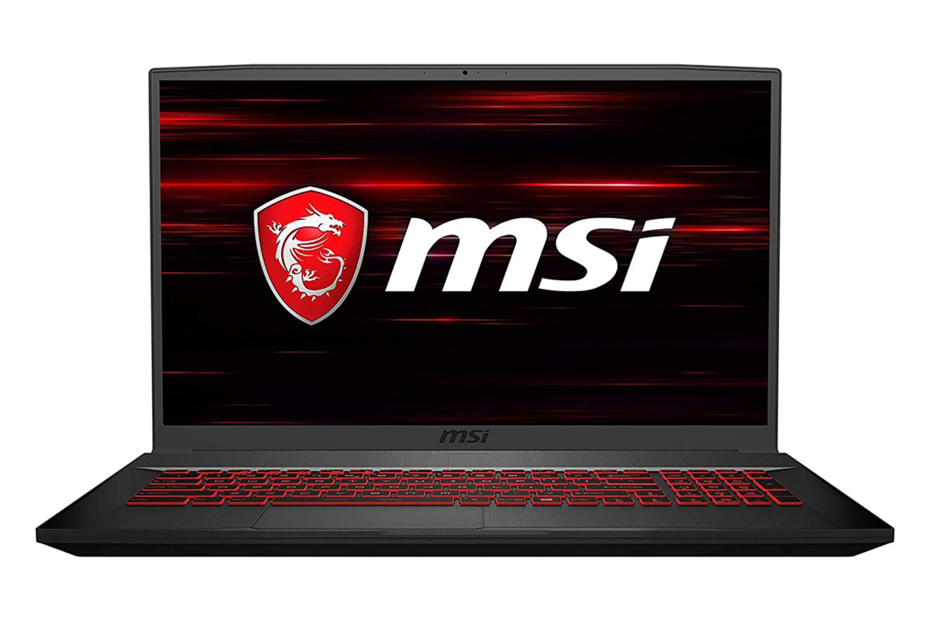 نمای جلو لپ تاپ ام اس آی G75 Thin 10SCSR و نمایش پورت