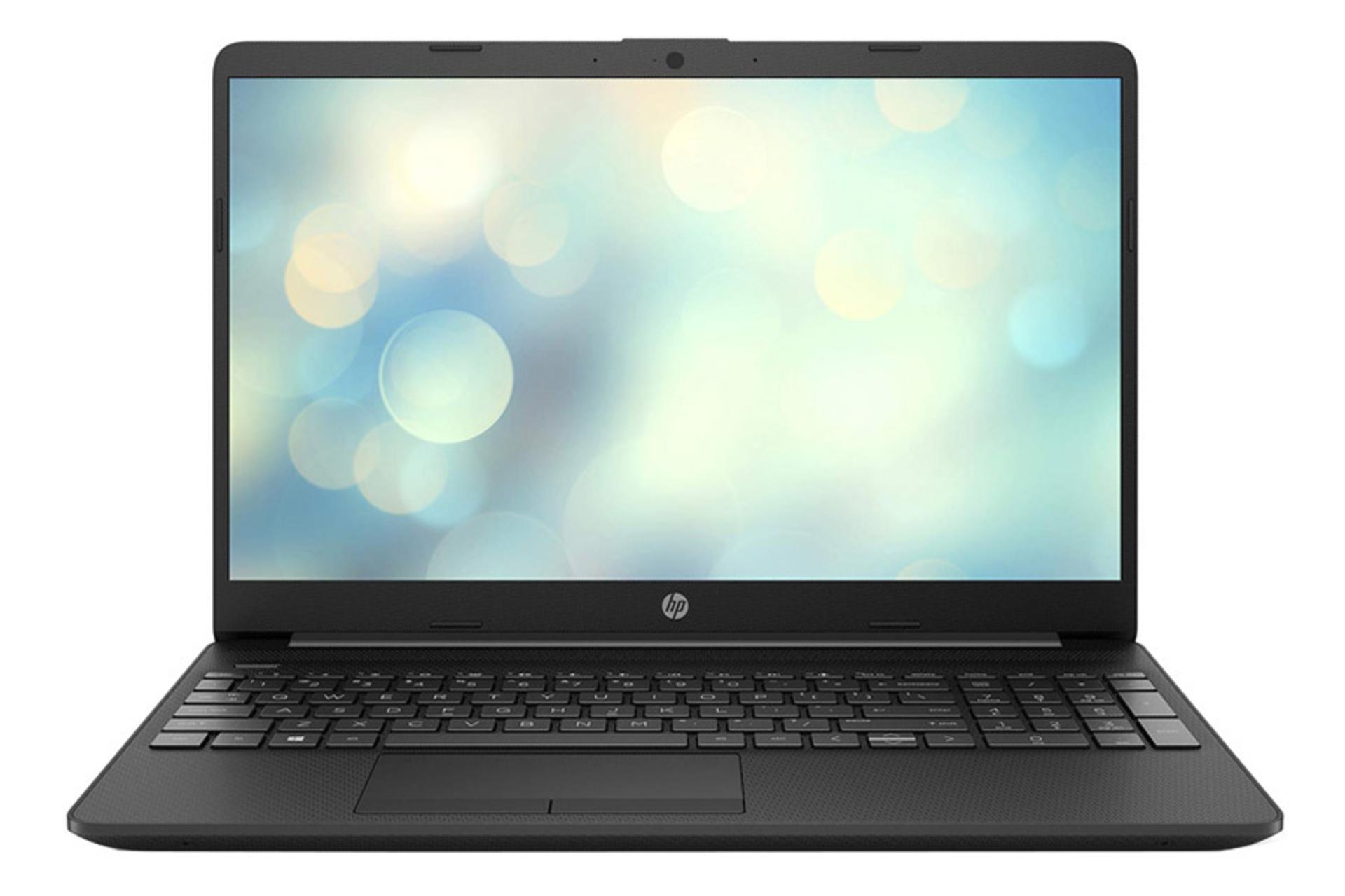 نمای جلو لپ تاپ اچ پی 15 DW3046NE با صفحه روشن