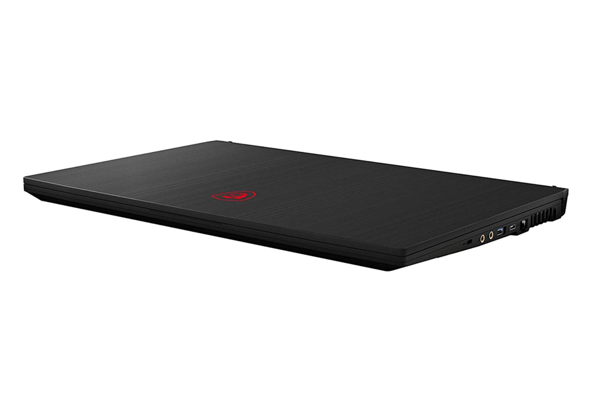 لپ تاپ ام اس آی G75 Thin 10SCSR و نمایش پورت در حالت بسته