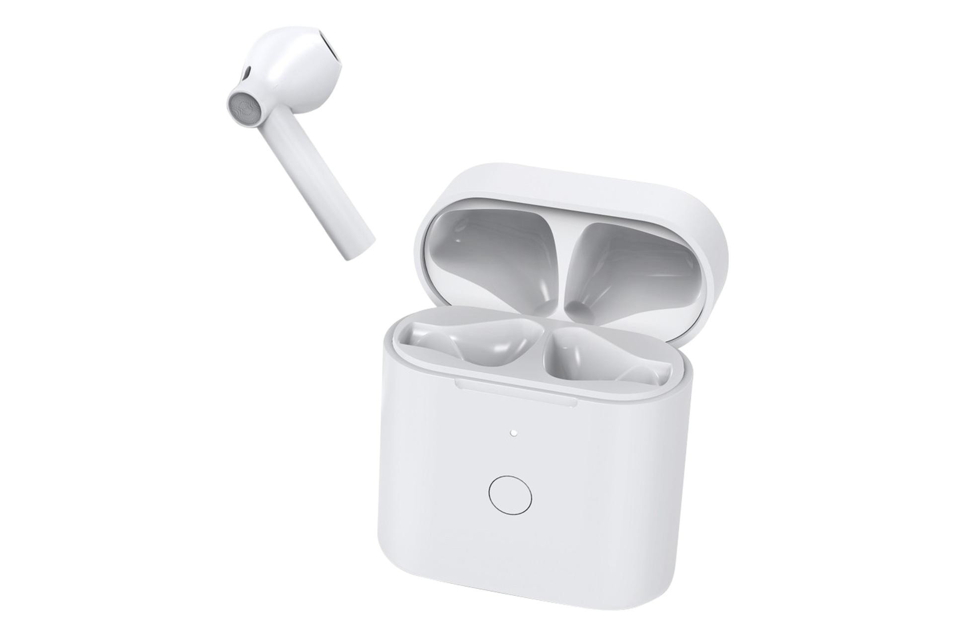 محفظه شارژ ایرباد بی سیم کیو سی وای QCY T7 سفید