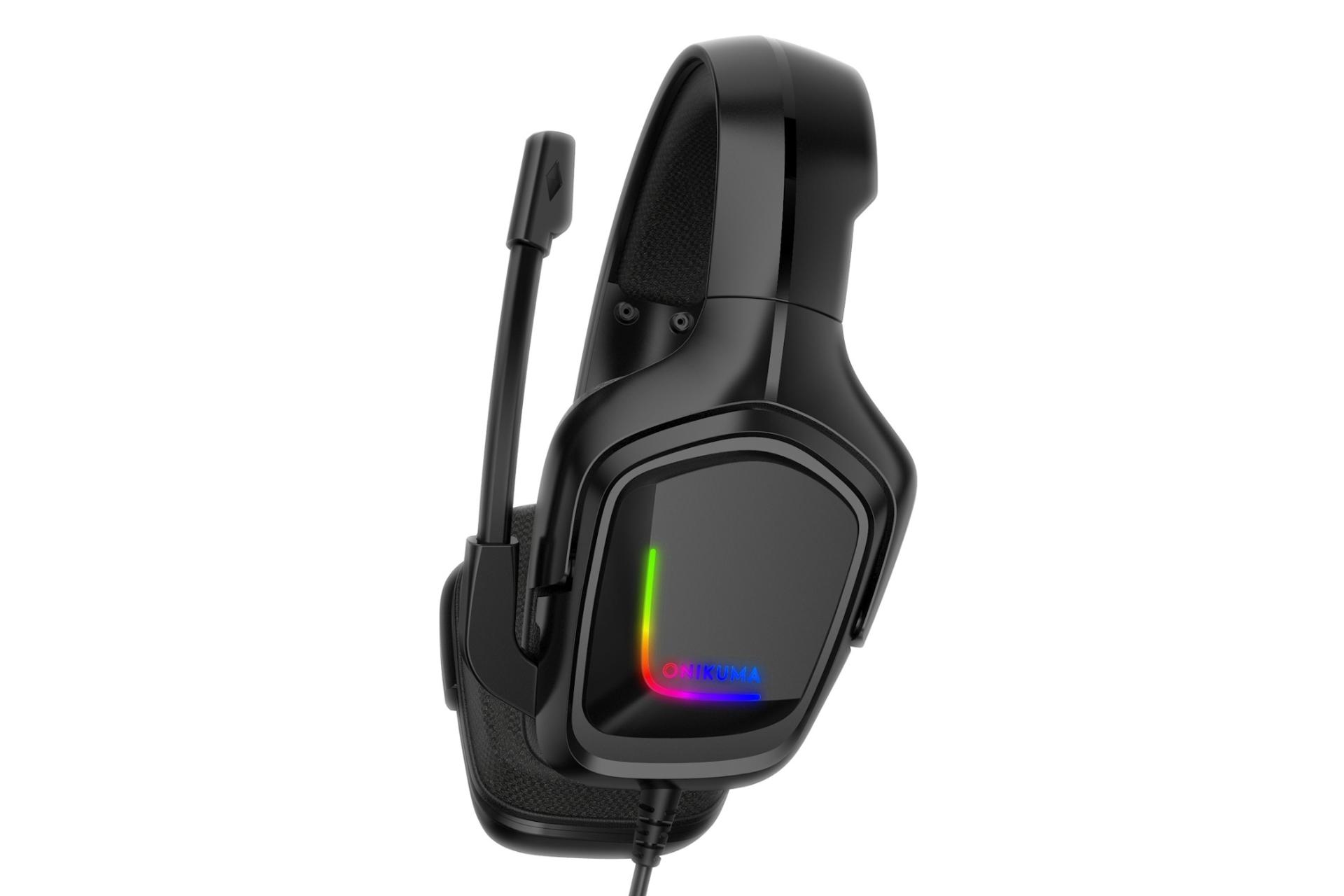 هدست گیمینگ اونیکوما Onikuma K20 نورپردازی روشن