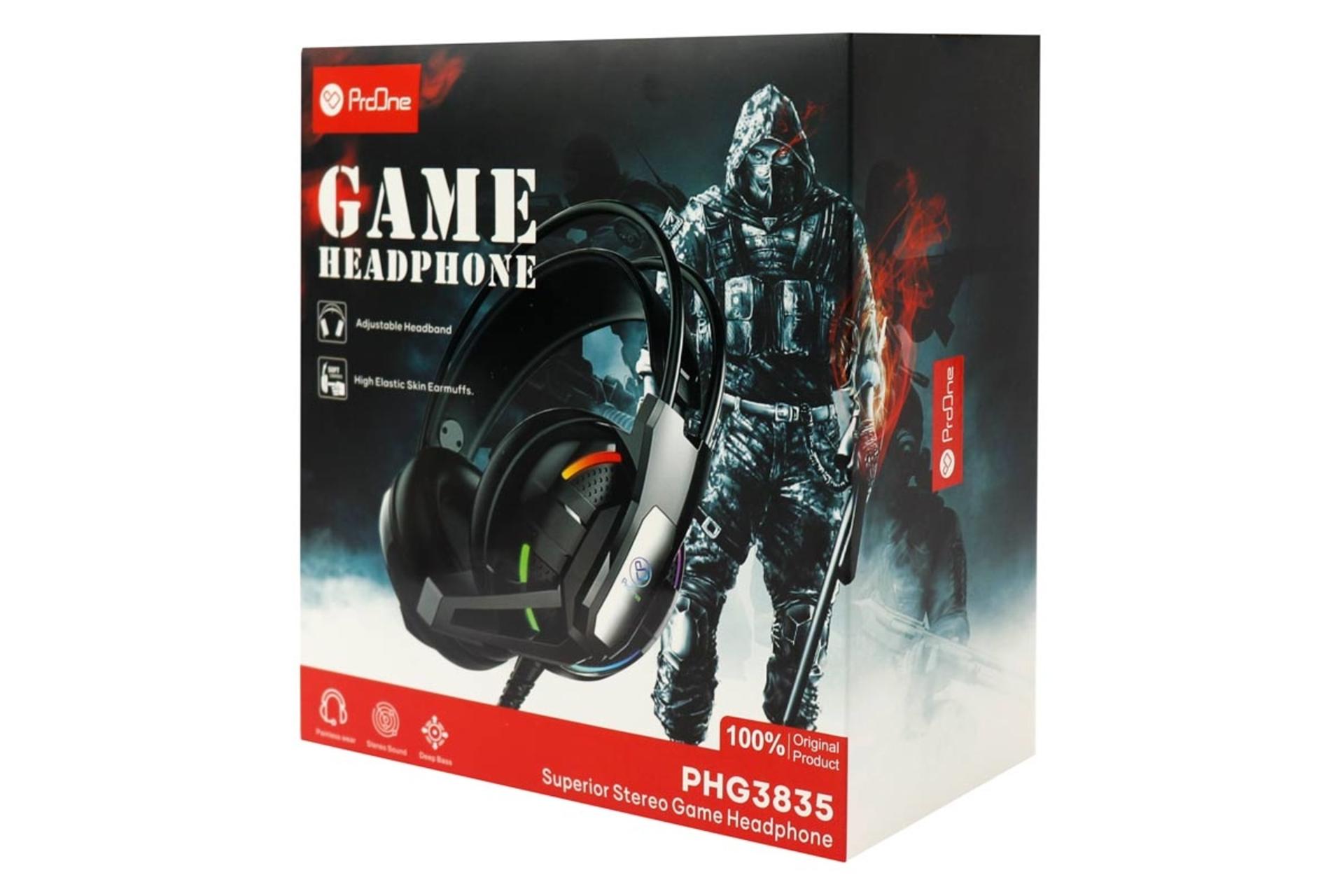 جعبه هدست گیمینگ پرو وان ProOne PHG3835
