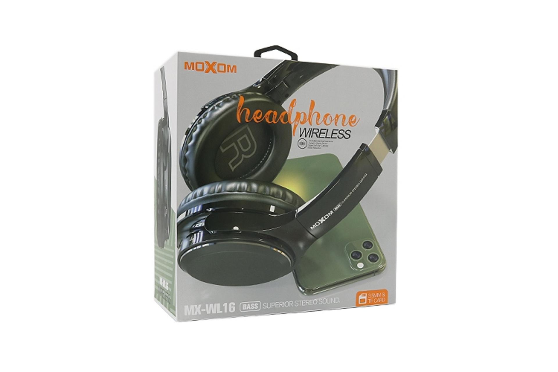 جعبه هدفون بی سیم موکسوم Moxom MX-WL16