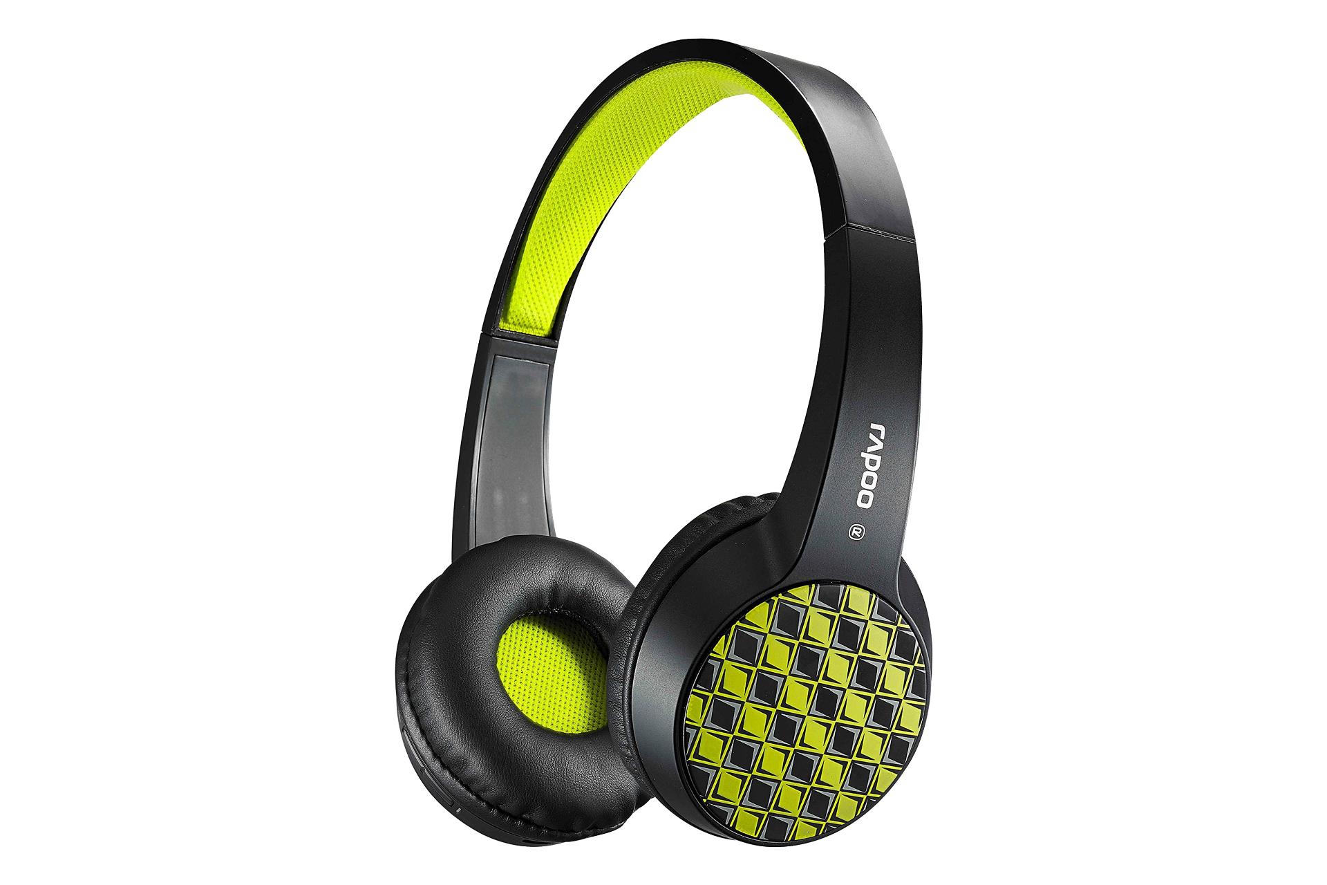 هدفون بی سیم رپو Rapoo S100 مشکی و زرد