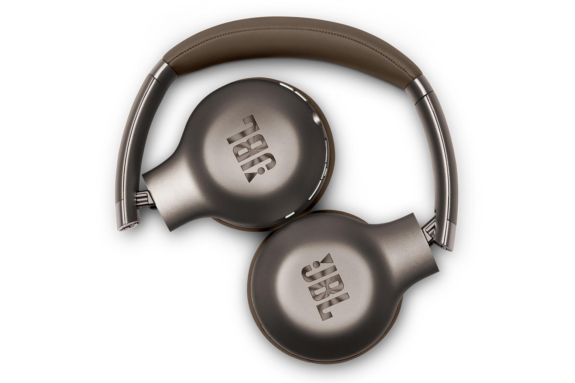 طراحی کامپکت هدفون بی سیم جی بی ال اورست JBL Everest 310 قهوه ای