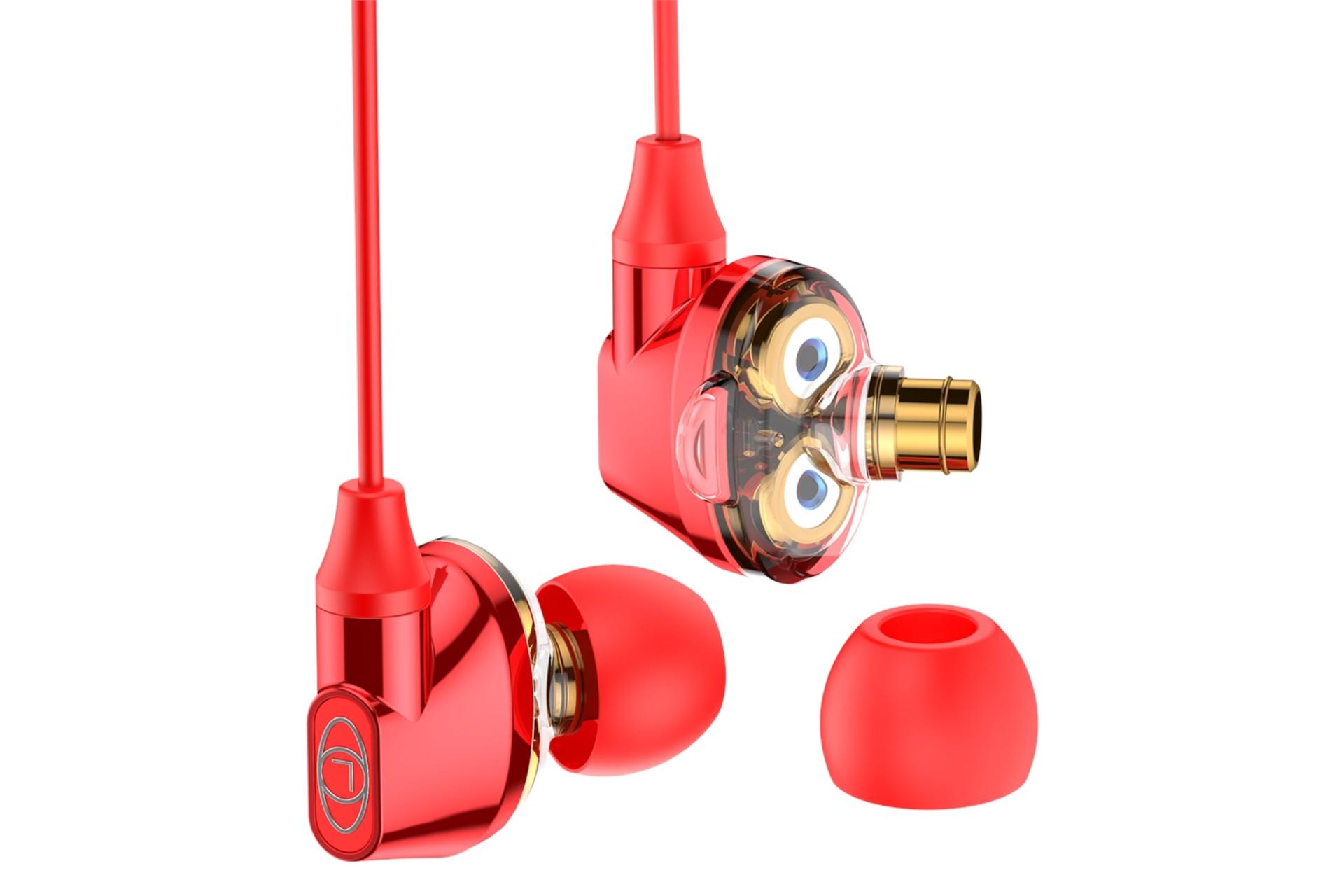 ایربادهای هدفون باسئوس Baseus Encok H10 قرمز