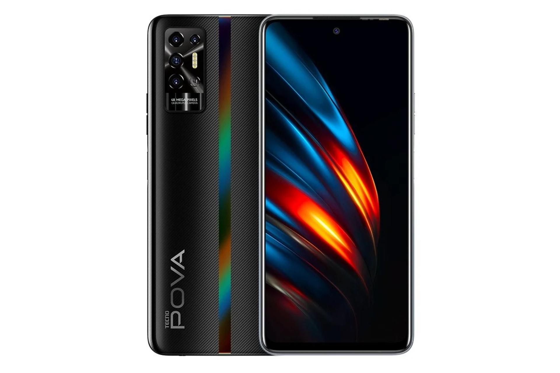 گوشی موبایل تکنو Tecno Pova 2 مشکی