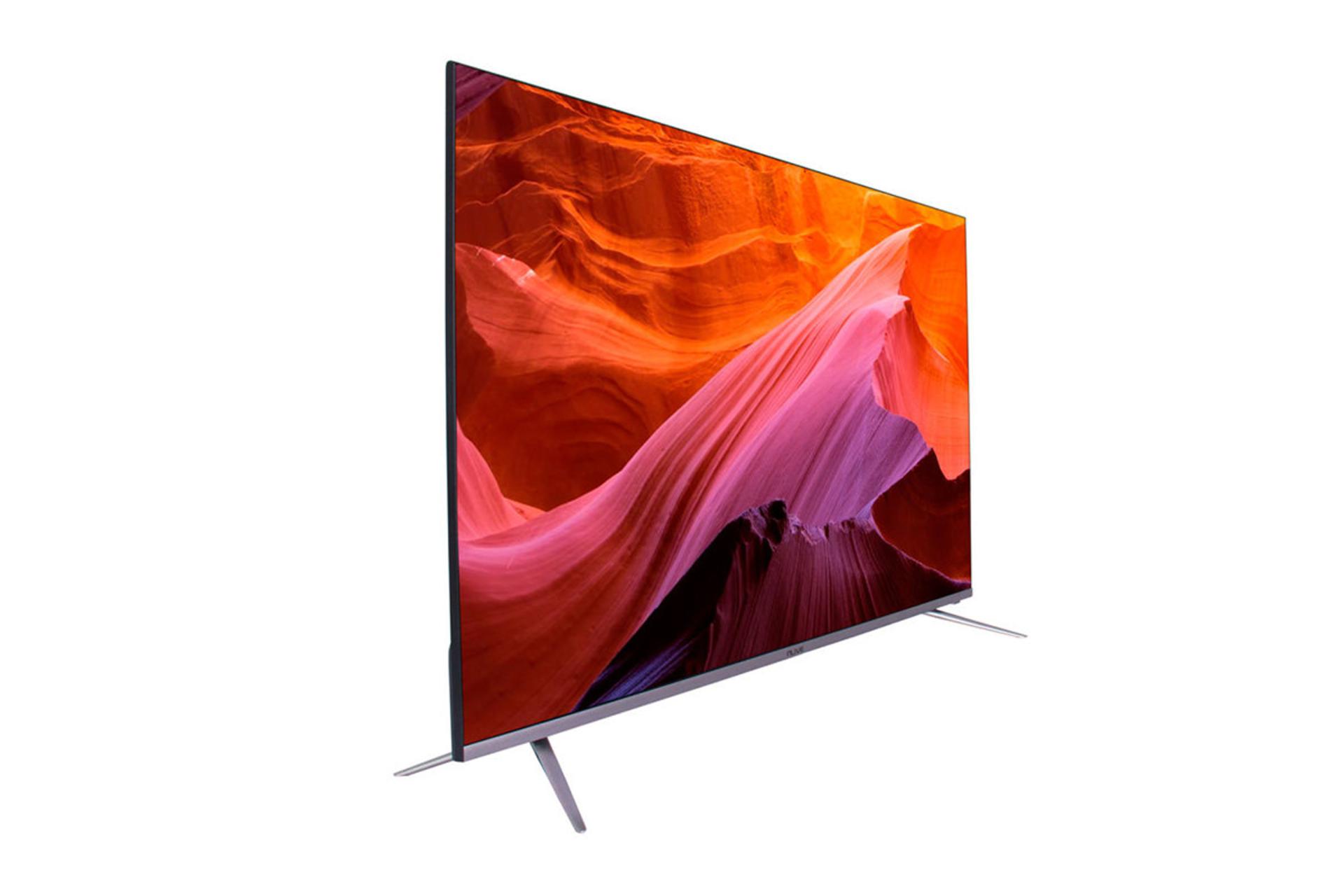 نمای جانبی تلویزیون الیو Olive 55UD8450