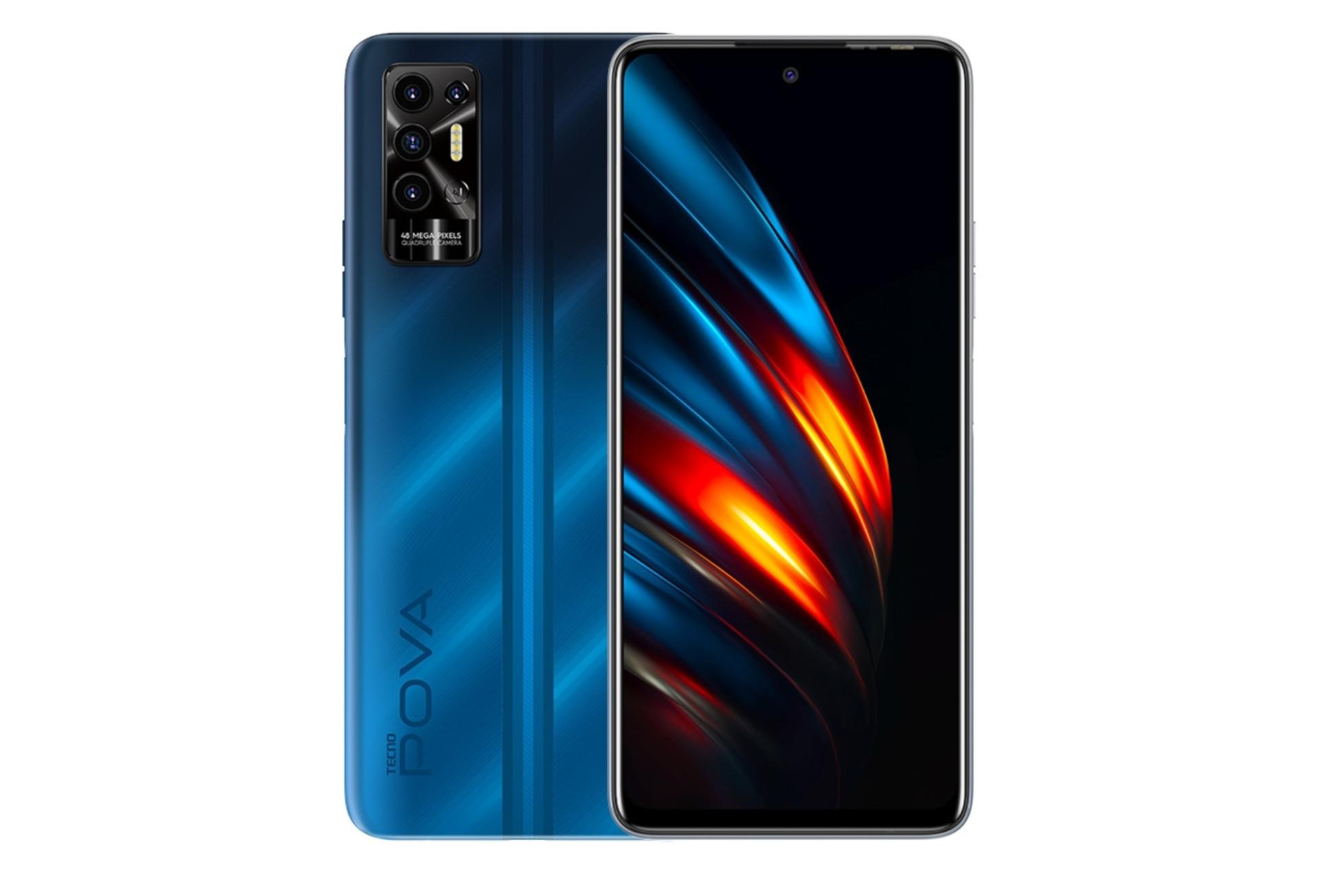 گوشی موبایل تکنو Tecno Pova 2 آبی