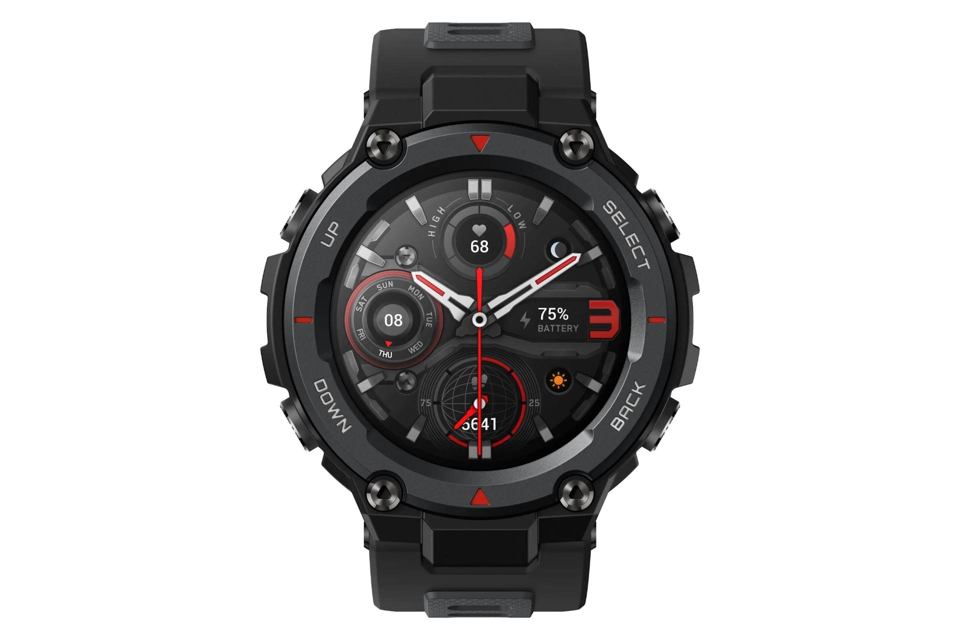 Amazfit T-Rex Pro اسمارت واچ امیزفیت تی رکس پرو مشکی