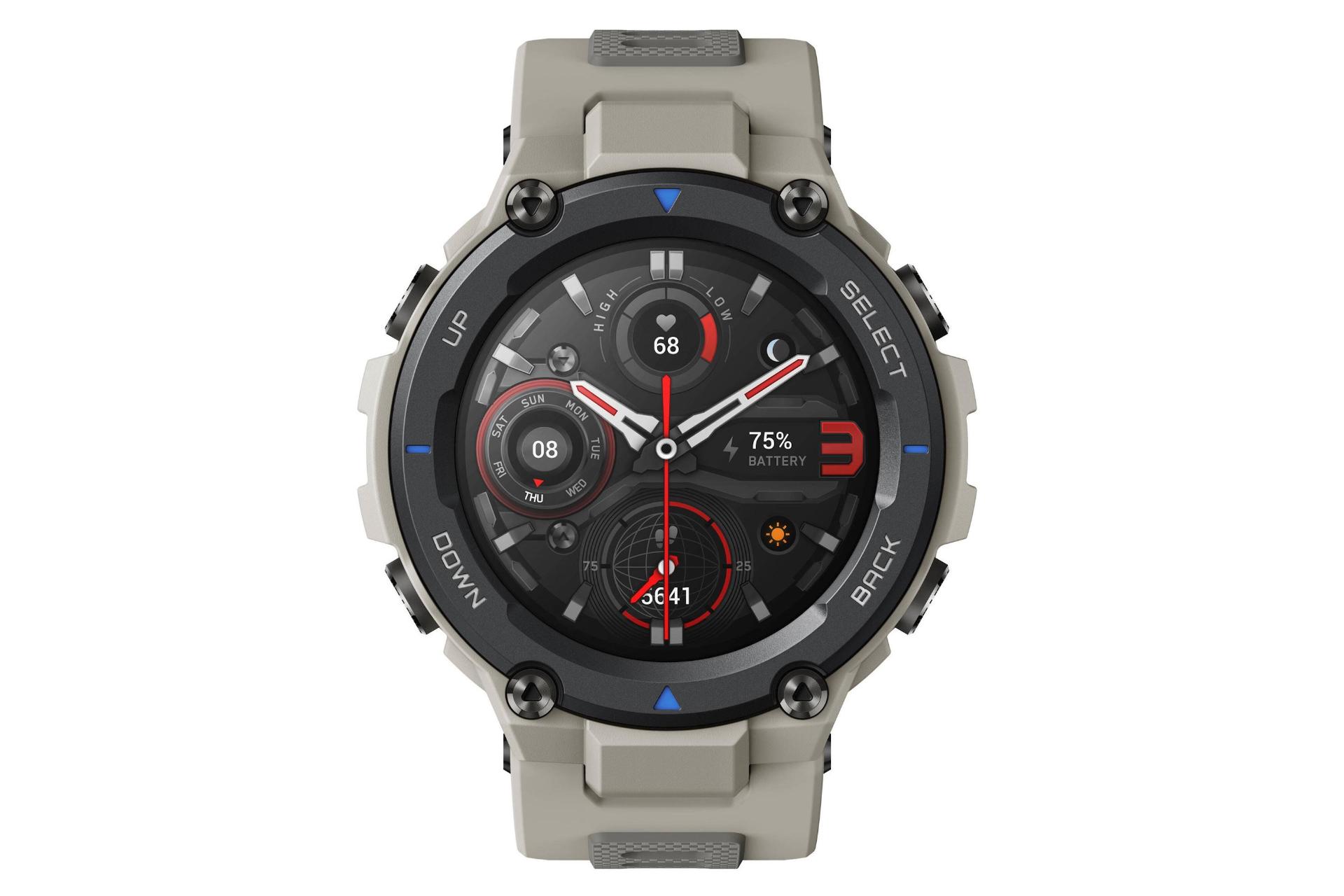 Amazfit T-Rex Pro اسمارت واچ امیزفیت تی رکس پرو خاکستری