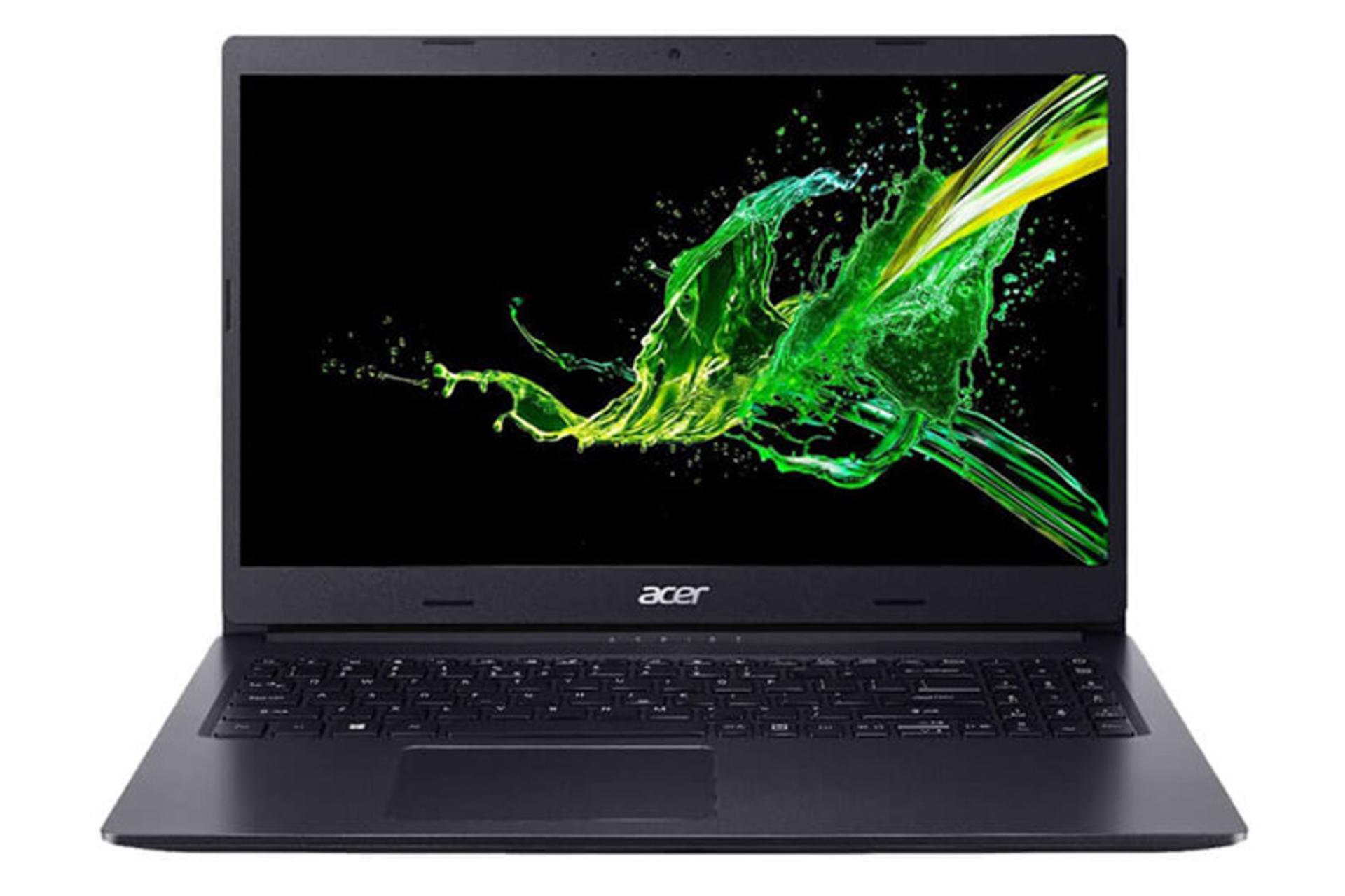 لپ تاپ ایسر اسپایر A315 از نمای جلو