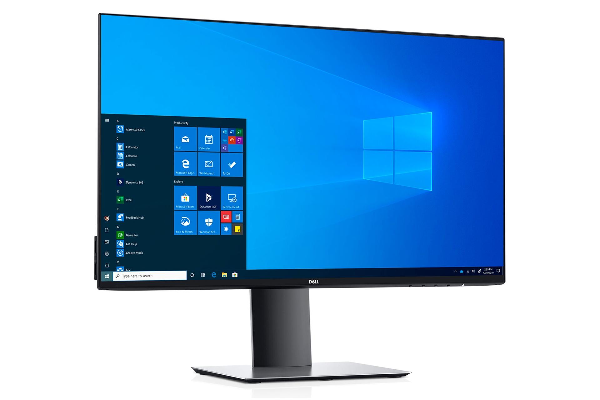 نمای چپ مانیتور دل 24 اینچ مدل Dell UltraSharp U2421HE FHD