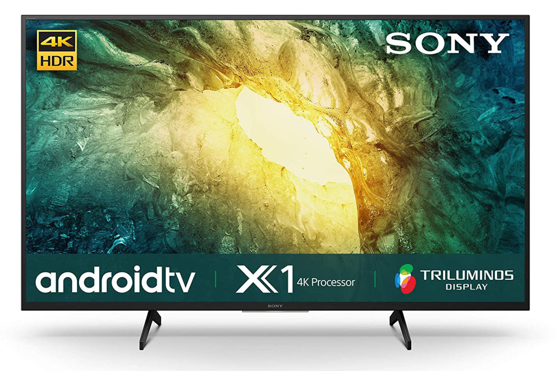 نمای جلو تلویزیون سونی Sony KD-43X7500H