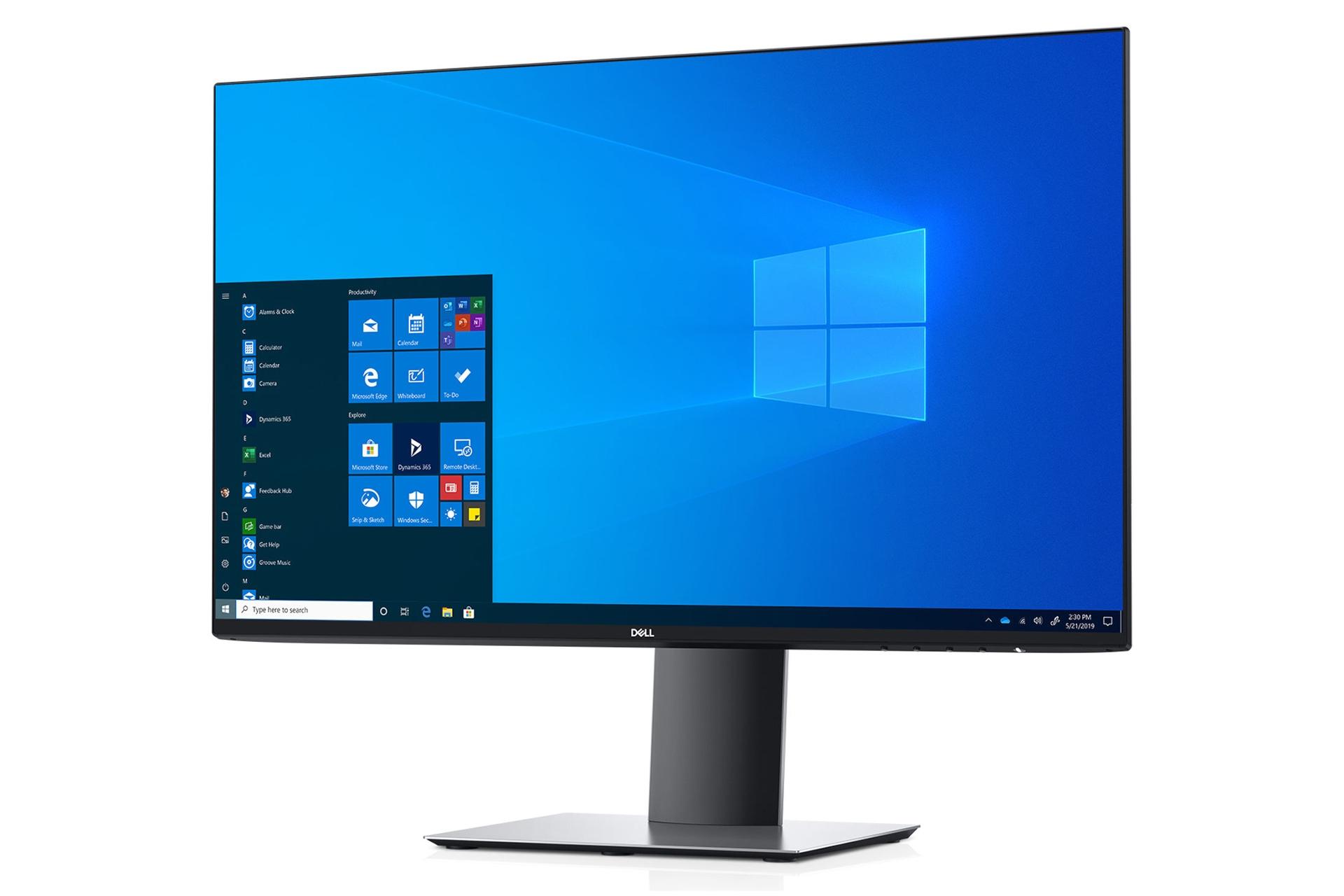 نمای راست مانیتور دل 24 اینچ مدل Dell UltraSharp U2421HE FHD