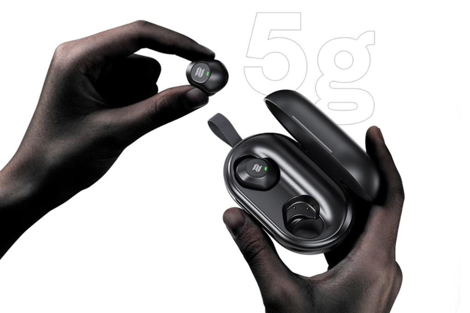 اندازه ایرباد بی سیم راک اسپیس Rock Space EB80 RAU0659