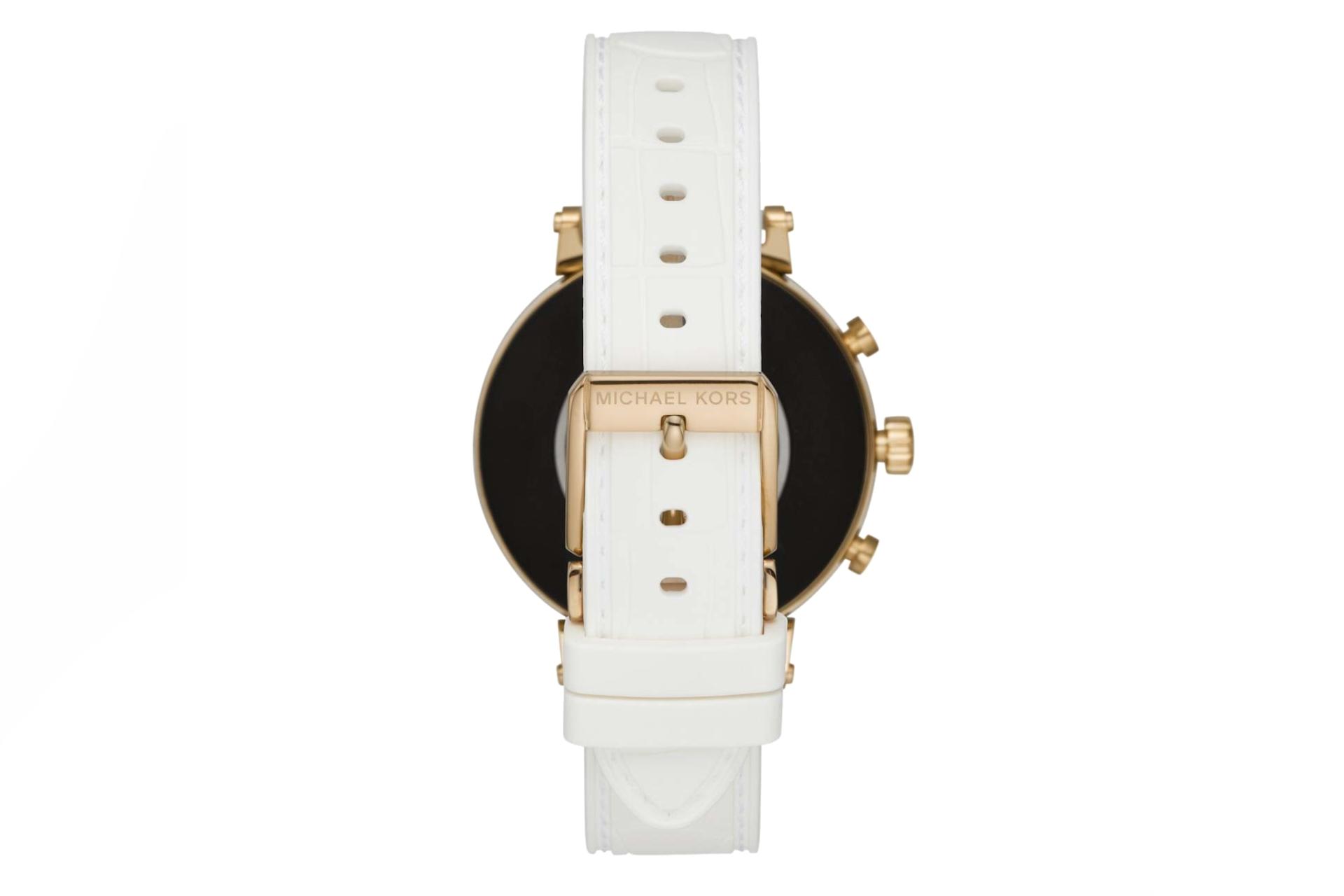 پشت اسمارت واچ مایکل کورس Michael Kors Access Gen 4 Sofie طلایی سفید