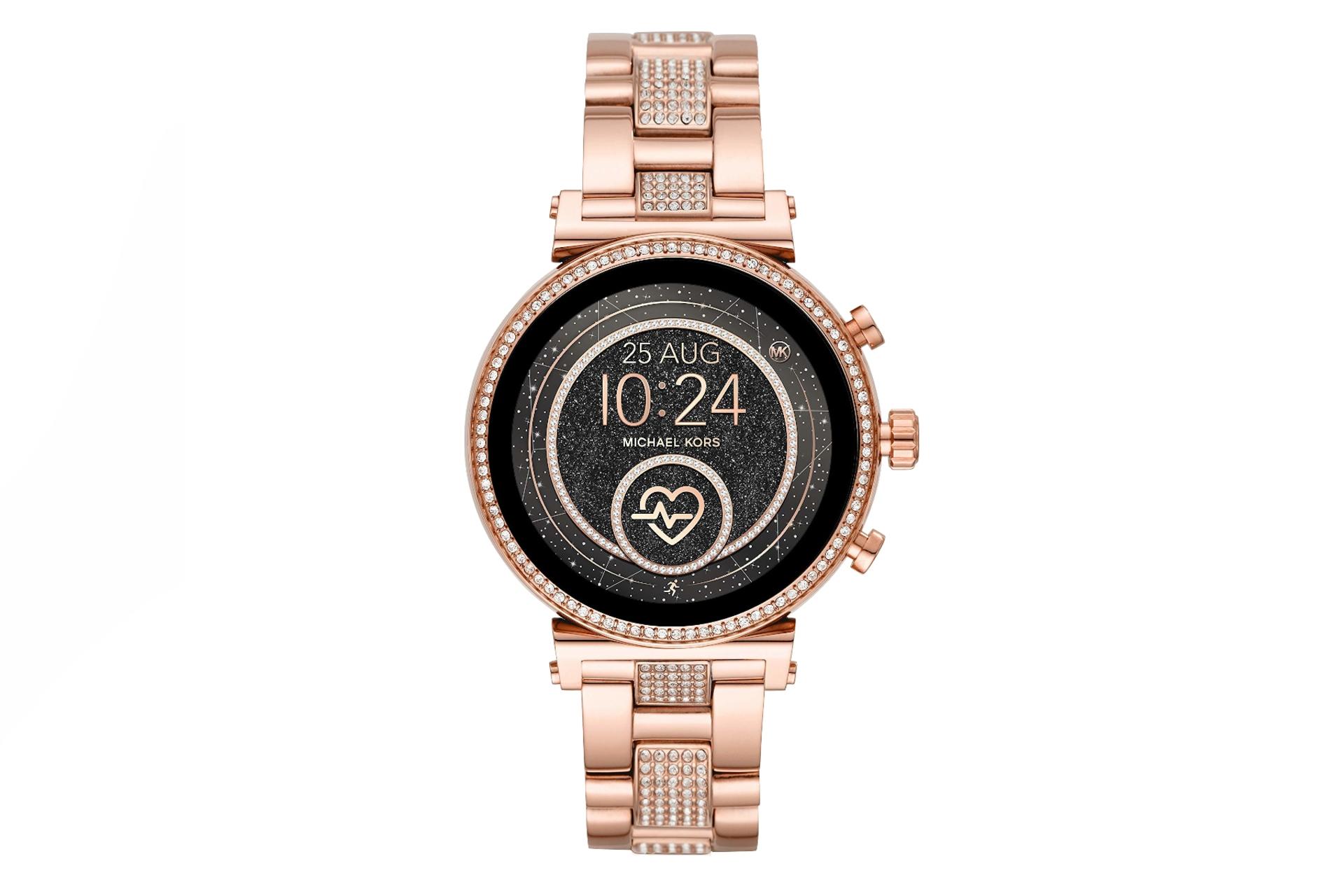 اسمارت واچ مایکل کورس Michael Kors Access Gen 4 Sofie رزگلد نگین دار