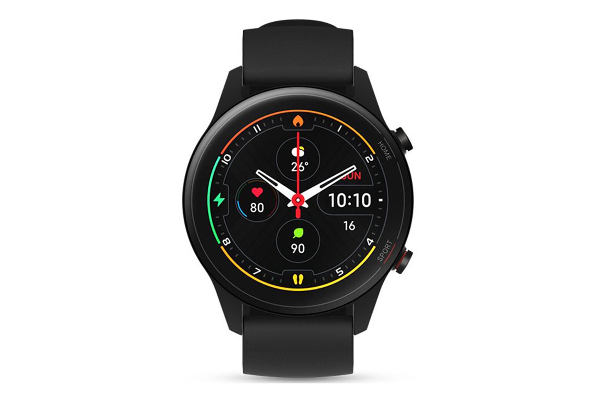 ساعت هوشمند شیائومی می واچ Revolve اکتیو از نمای جلو