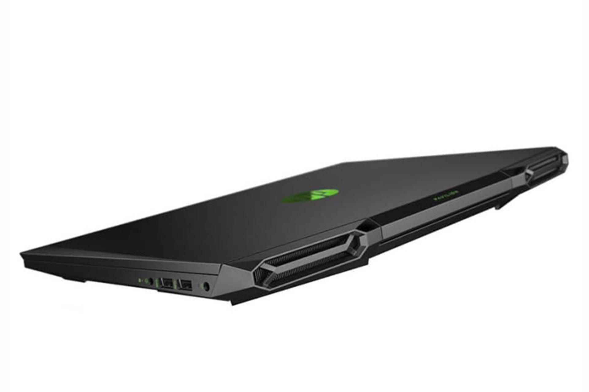 نمای پشت لپ تاپ اچ پی پاویلیون گیمینگ 15 DK1035 در حالت بسته