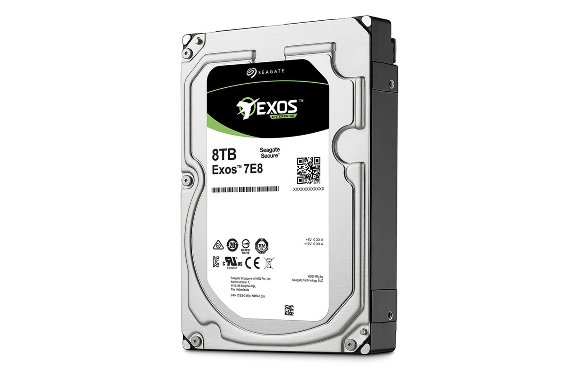 سیگیت Exos ST8000NM0115 7E8 ظرفیت 8 ترابایت / Seagate Exos ST8000NM0115 7E8 8TB