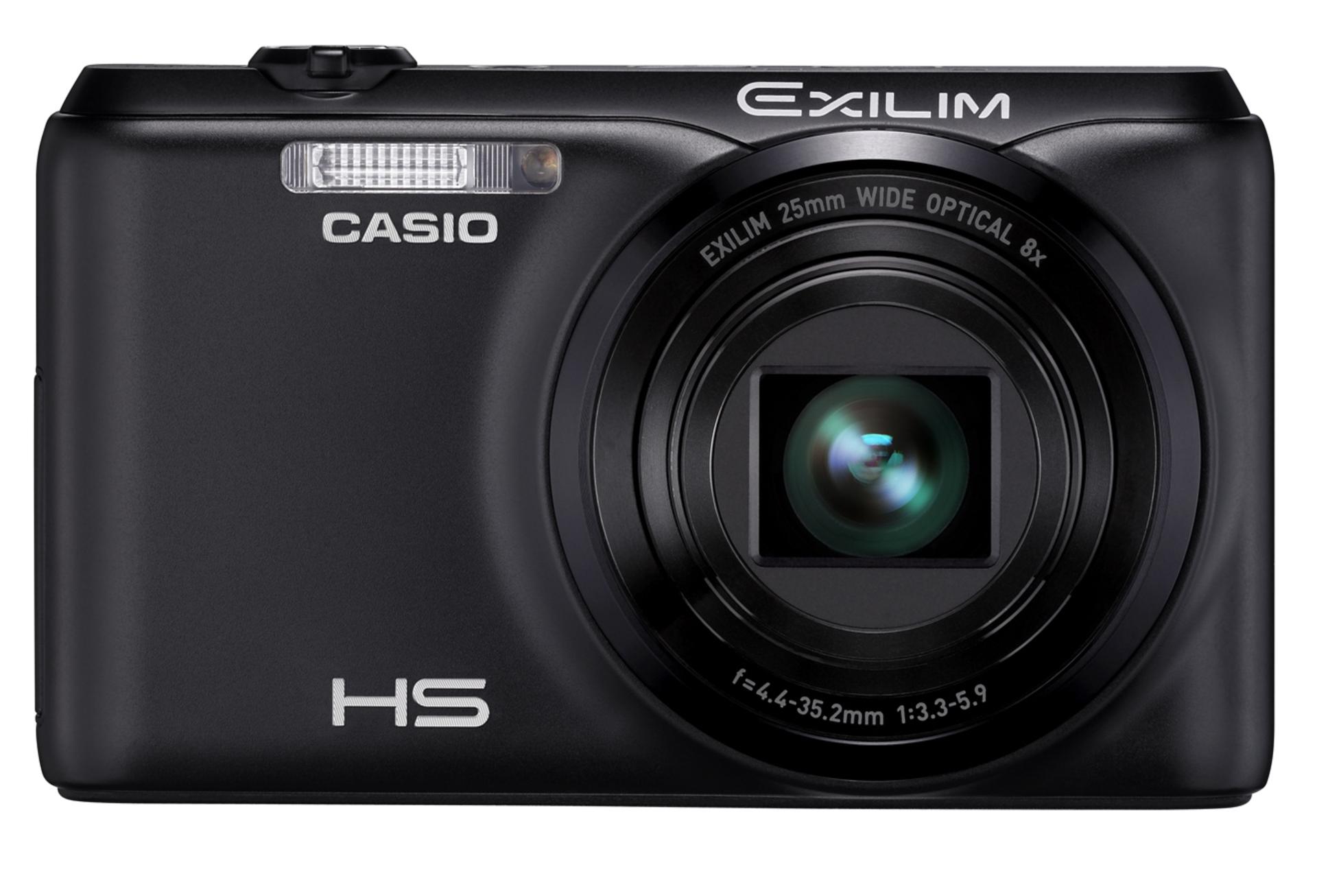 مرجع متخصصين ايران نماي روبرو دوربين عكاسي كاسيو اكسيليم Casio Exilim EX-ZR20 مشكي
