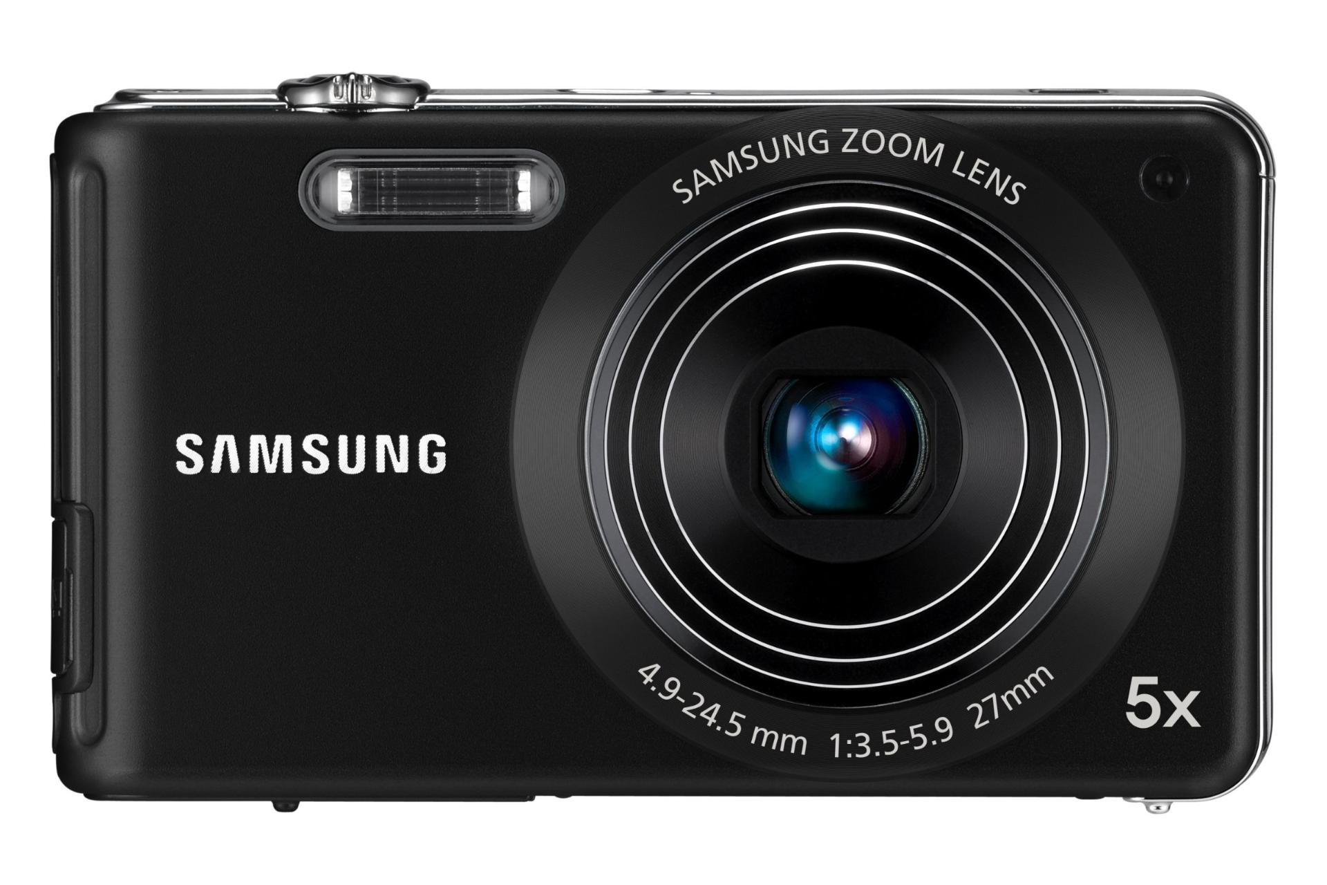 مرجع متخصصين ايران نماي روبرو دوربين عكاسي سامسونگ Samsung ST70 مشكي