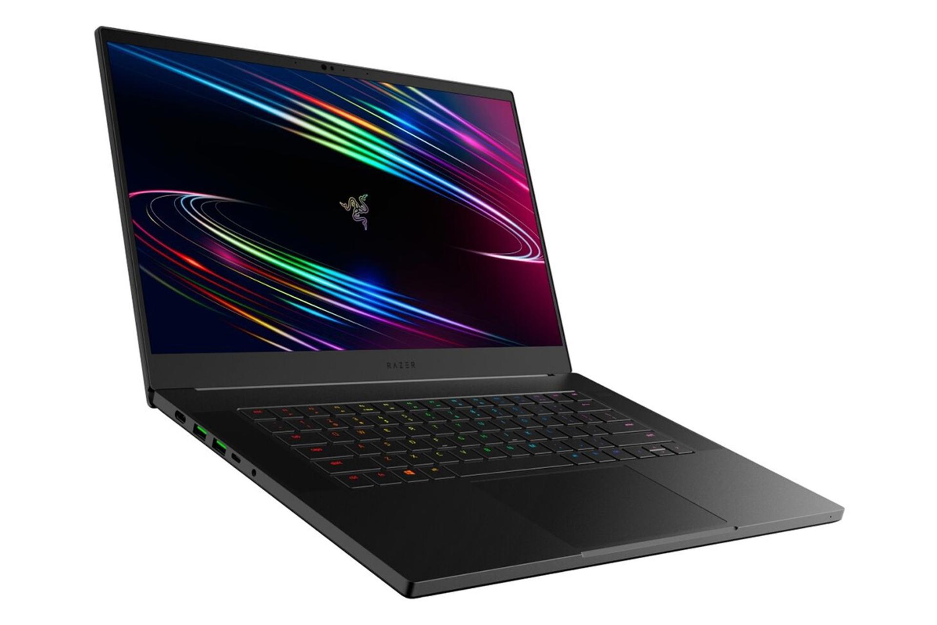 نمای نیمرخ چپ لپ تاپ ریزر بلید 15 Advanced Model