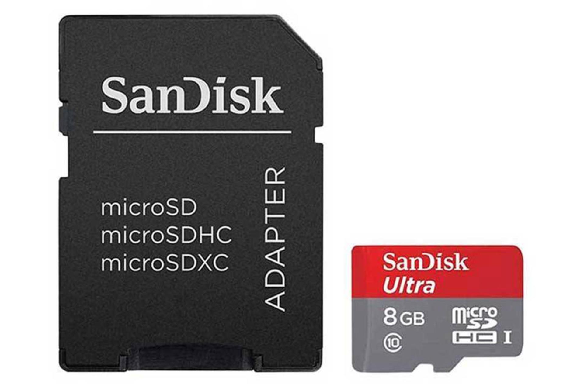 SanDisk Ultra microSDHC Class 10 UHS-I U1 8GB