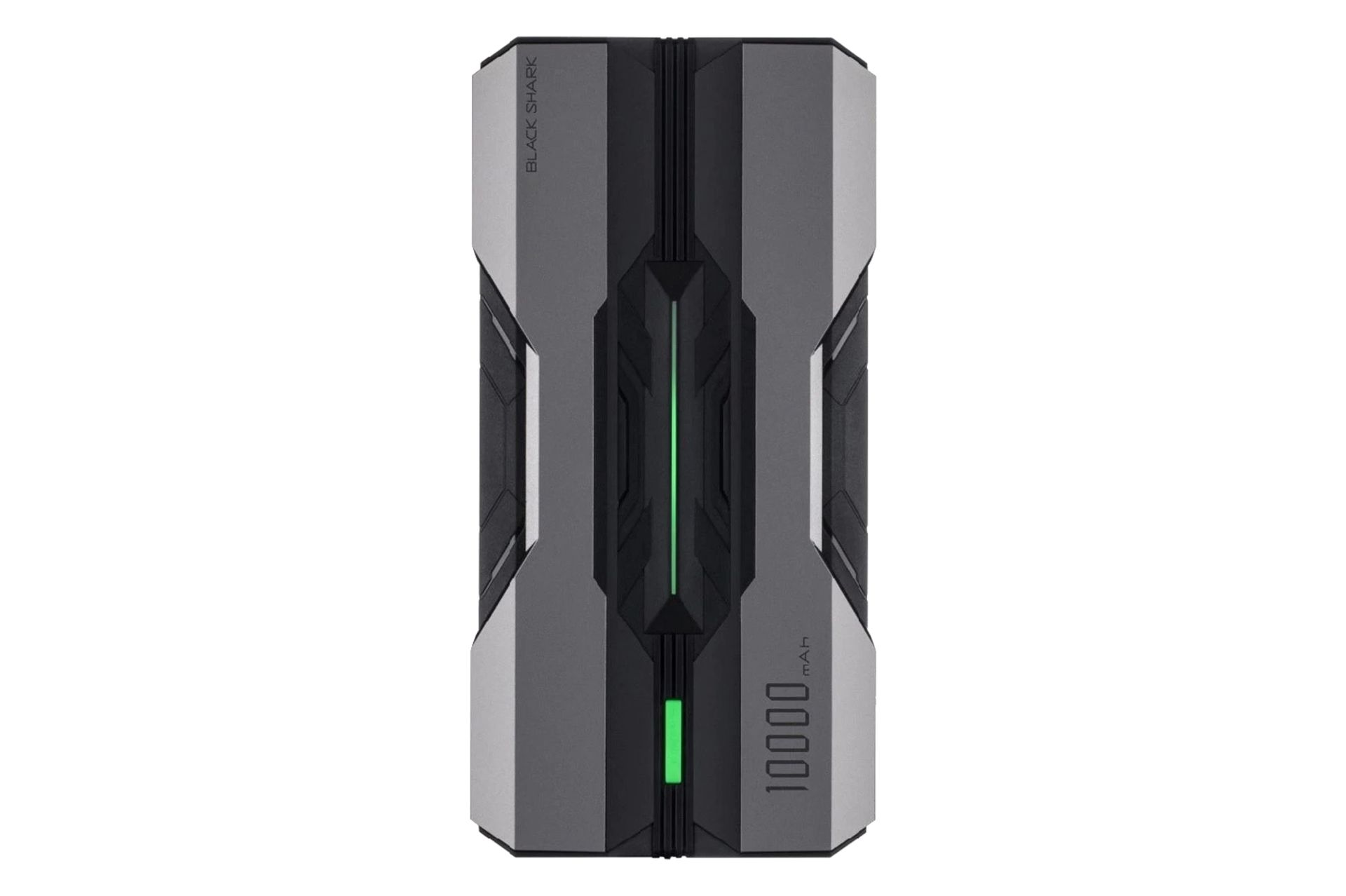 نمای روبرو پاور بانک شیائومی Xiaomi Black Shark BPB01 10000mAh با ظرفیت 10000 میلی‌آمپر ساعت