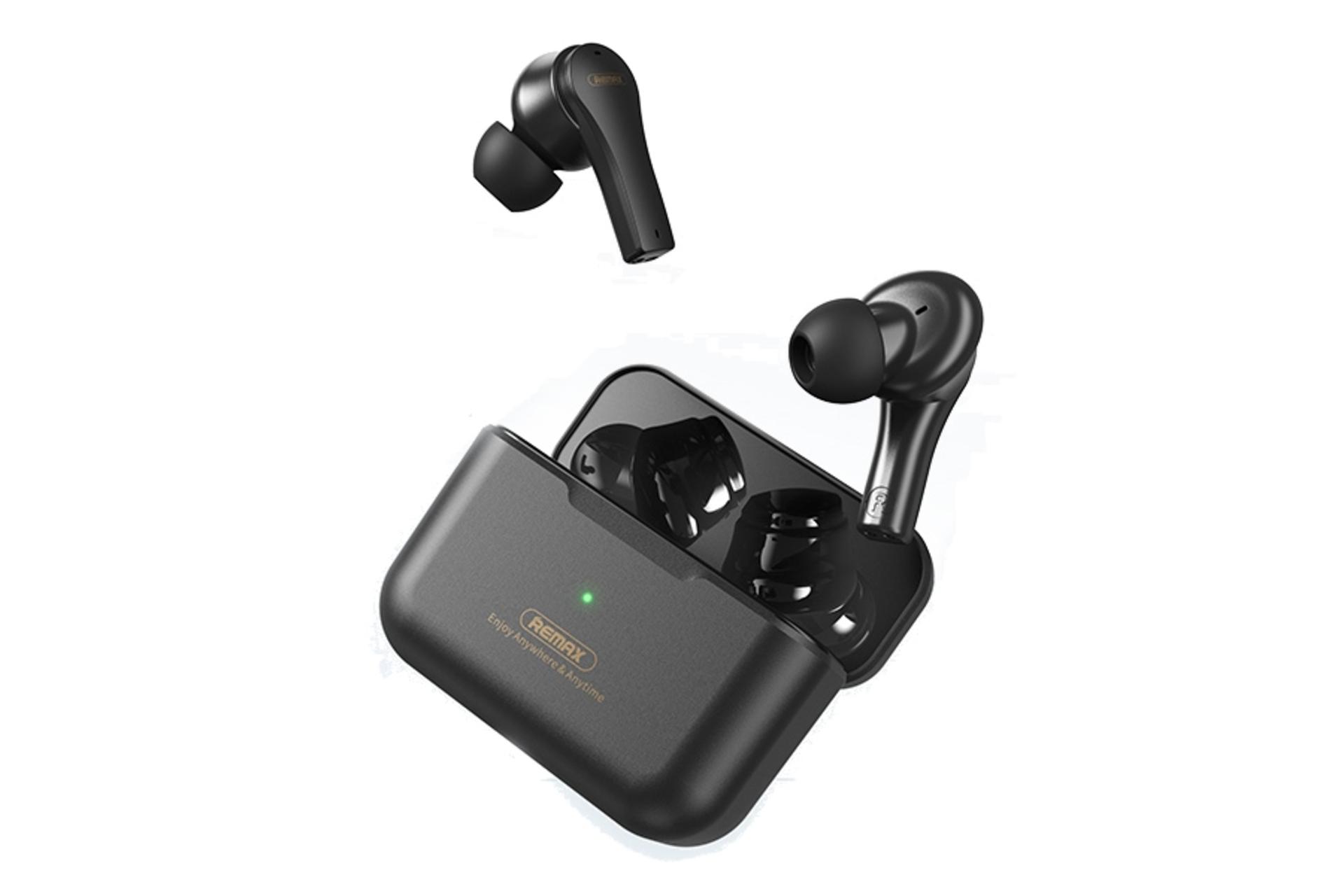 محفظه شارژ ایرباد بی سیم ریمکس Remax TWS-27 مشکی