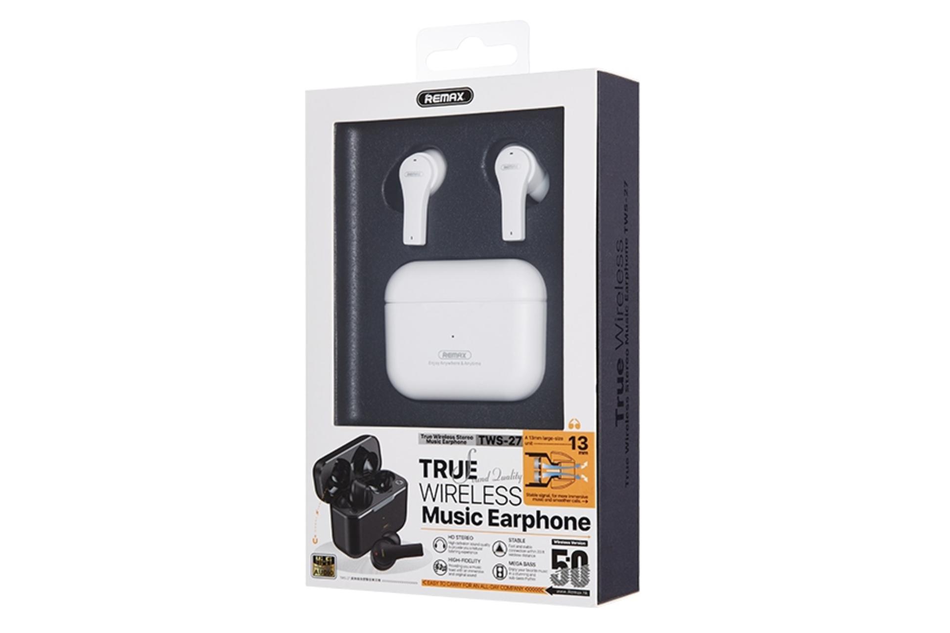 جعبه ایرباد بی سیم ریمکس Remax TWS-27