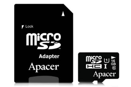 اپیسر microSDHC با ظرفیت 16 گیگابایت کلاس 10