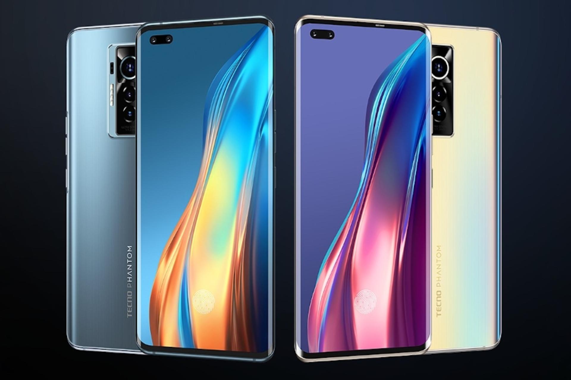 رنگ های مختلف گوشی موبایل فانتوم ایکس تکنو Tecno Phantom X