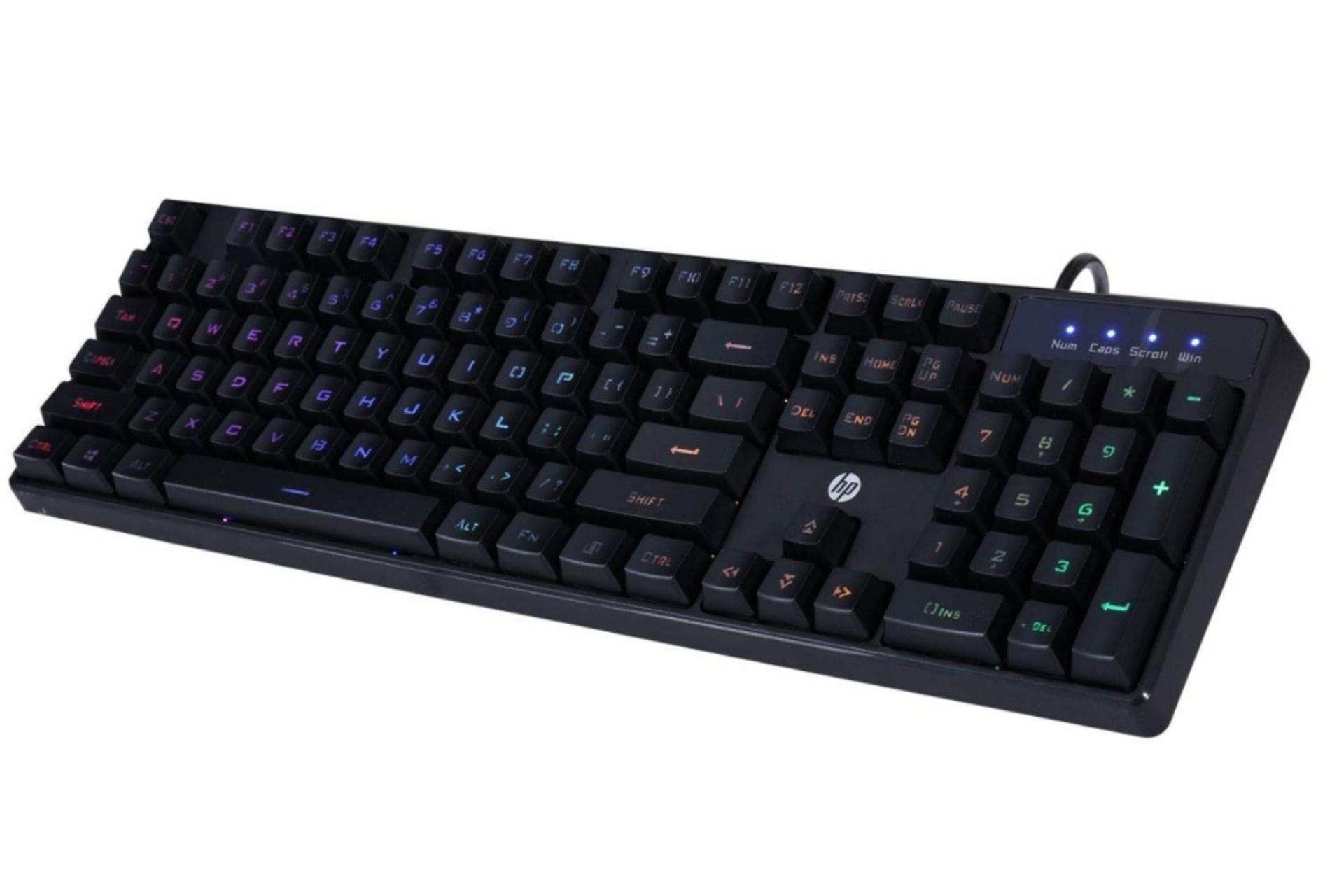 نمای سمت راست کیبورد گیمینگ HP K300
