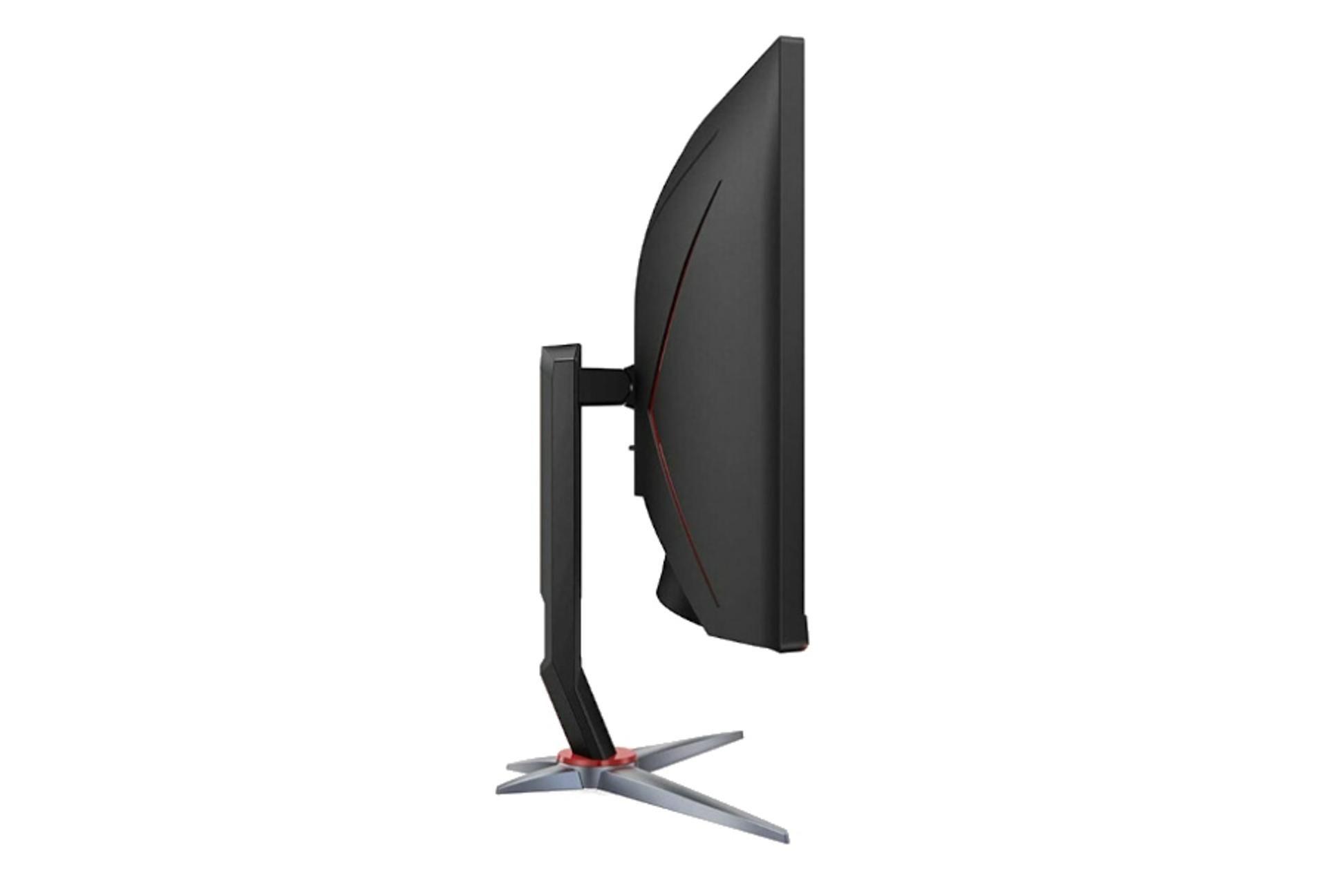 نمای جانبی مانیتور ای او سی 29 اینچ مدل AOC CQ29G2Z