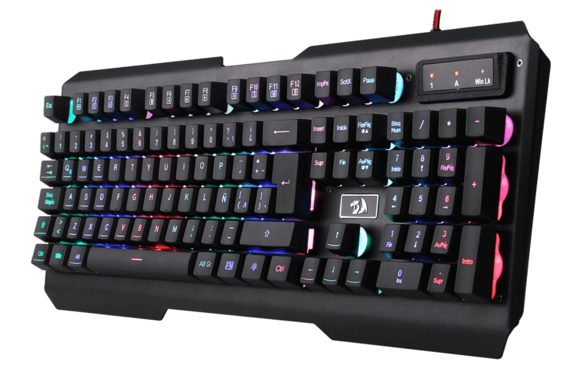 نمای سمت راست کیبورد گیمینگ Redragon K506 Centaur