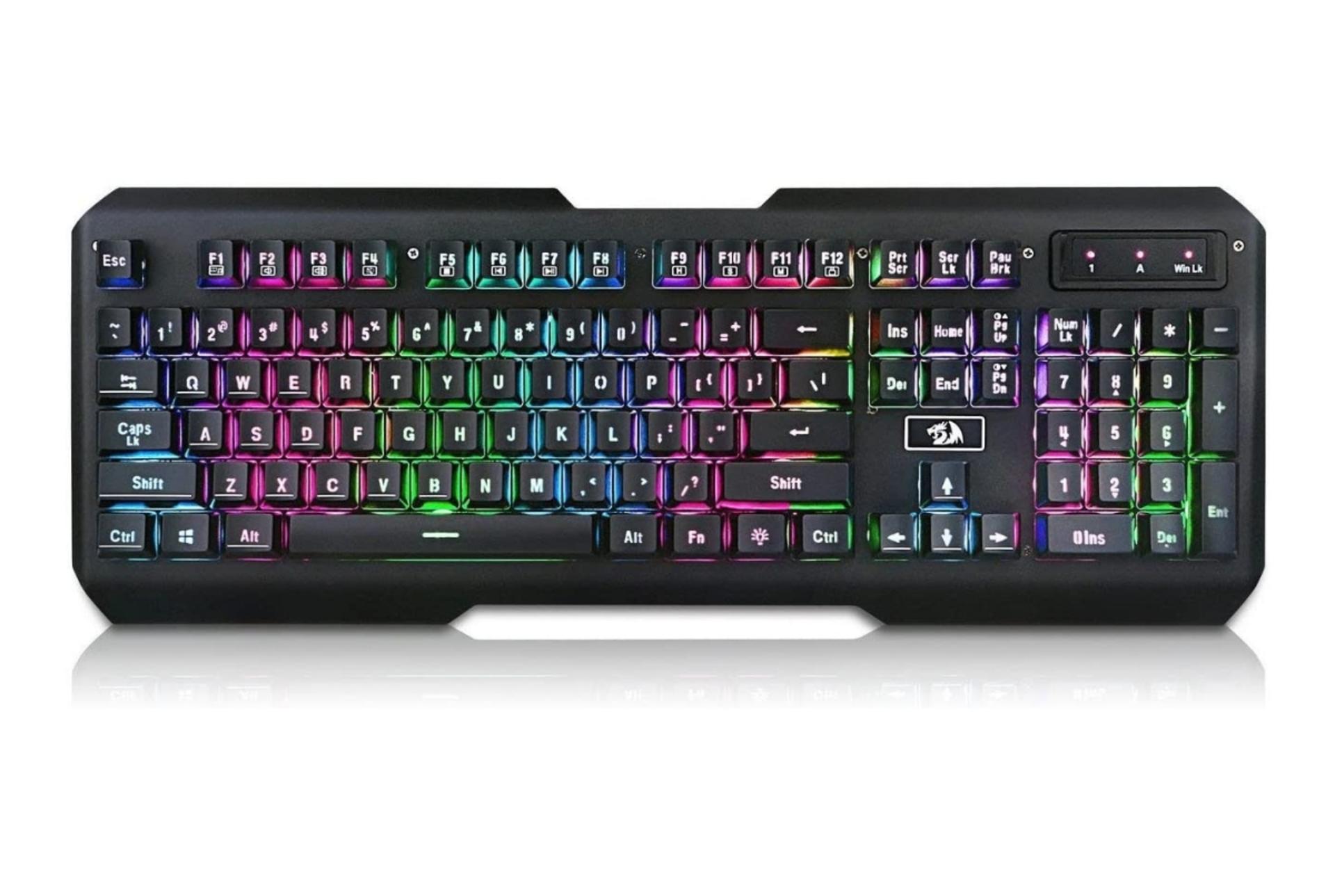 نمای جلو کیبورد گیمینگ Redragon K506 Centaur