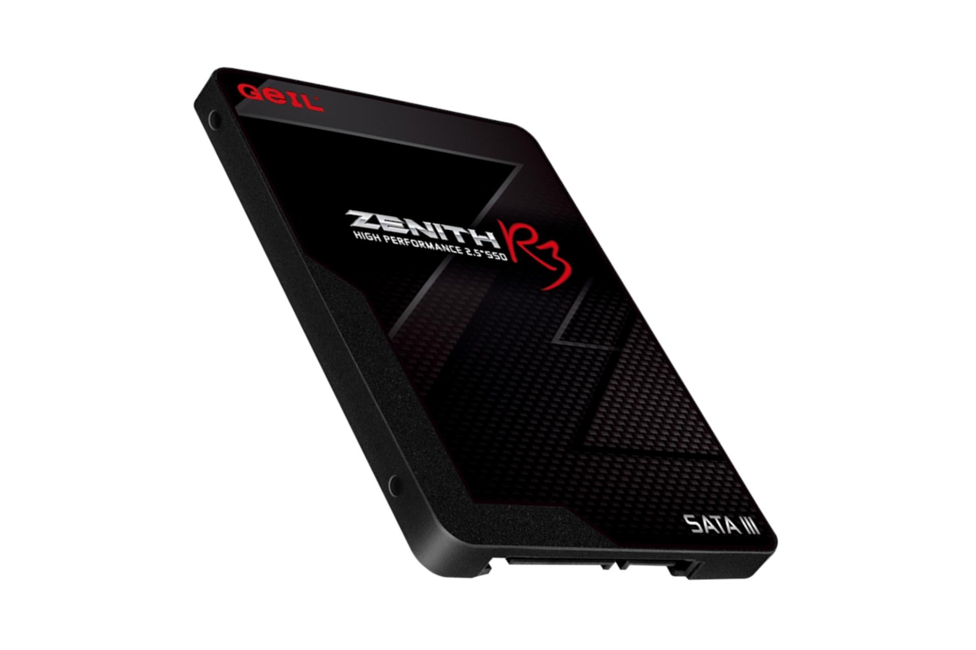 نمای جانبی SSD گیل GEIL Zenith R3 SATA 2.5 Inch