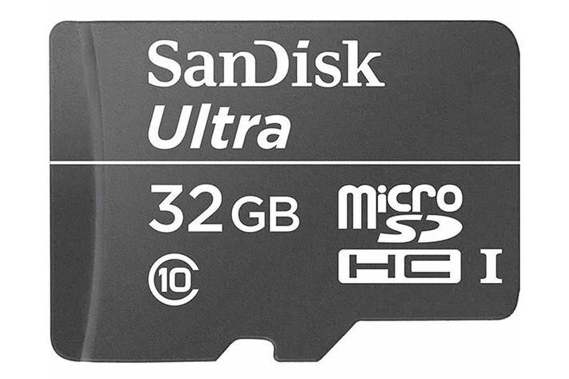 مرجع متخصصين ايران SanDisk Ultra microSDHC Class 10 UHS-I U1 32GB
