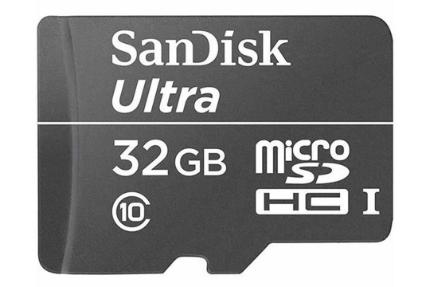 سن دیسک microSDHC با ظرفیت 32 گیگابایت مدل Ultra کلاس 10