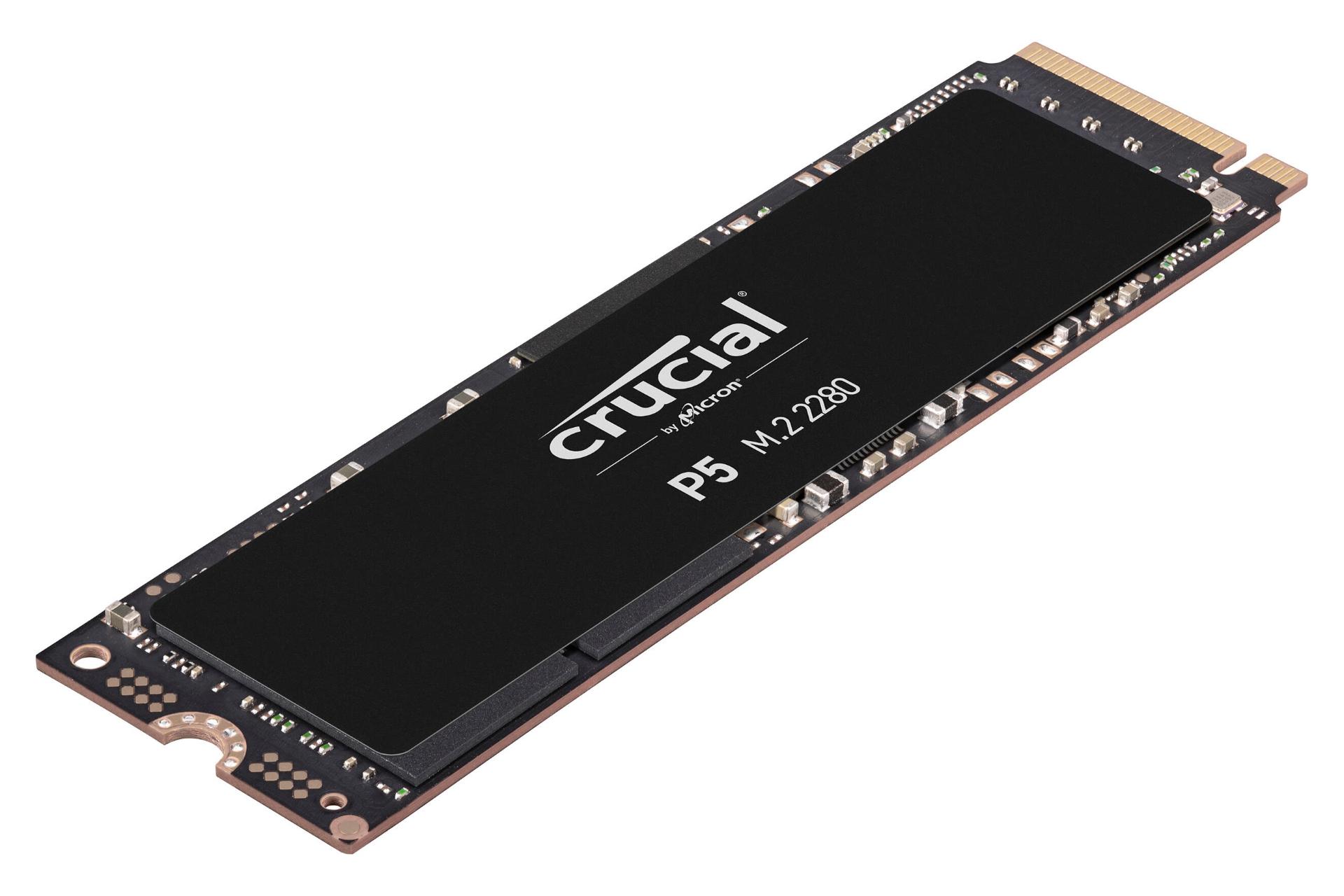 نمای چپ SSD کروشیال Crucial P5 NVMe M.2