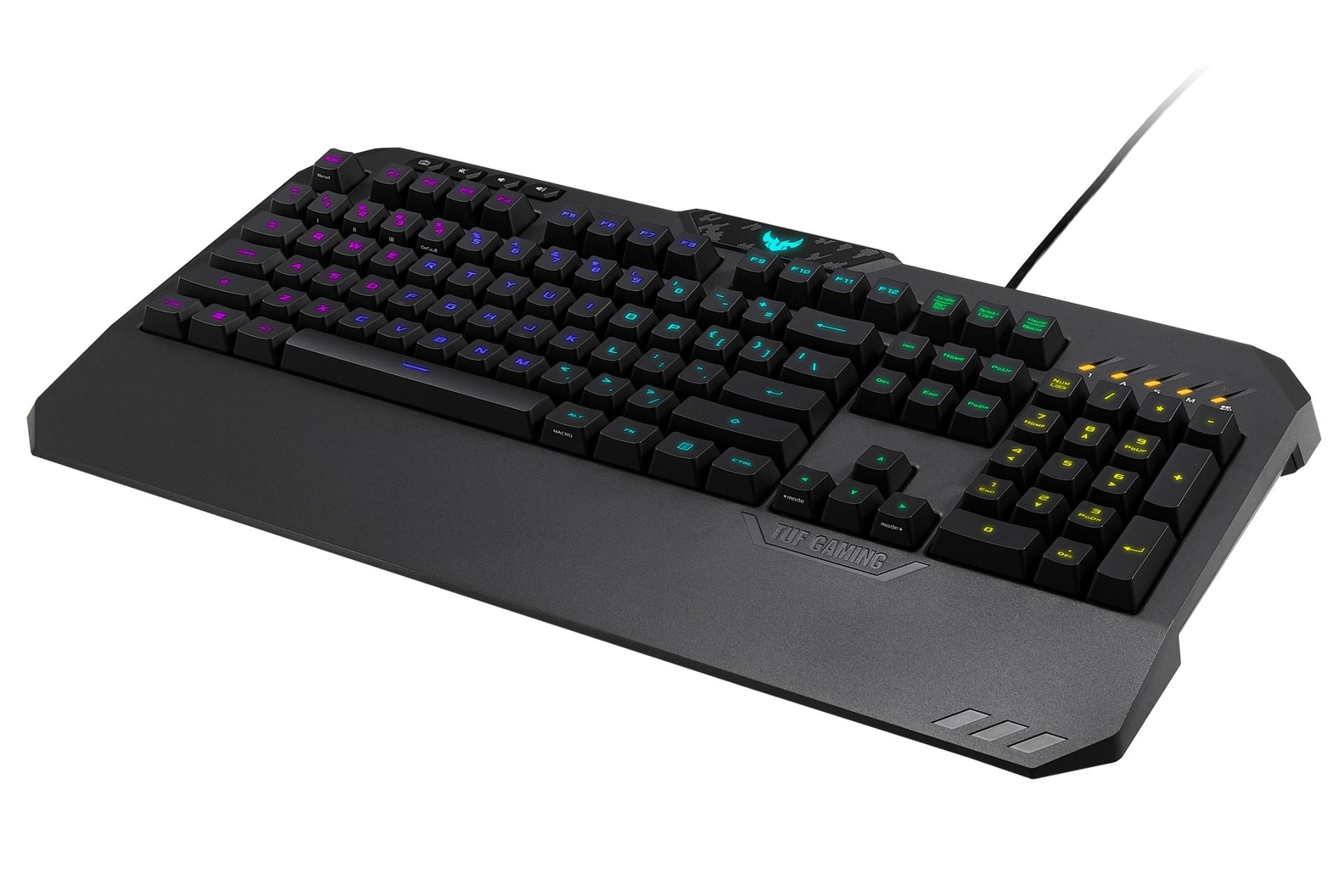 نمای سمت راست کیبورد ASUS TUF Gaming K5