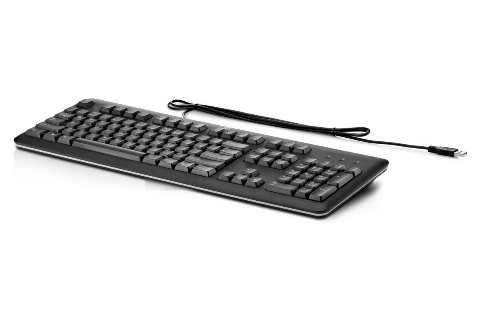 نمای مایل کیبورد HP KU-1156