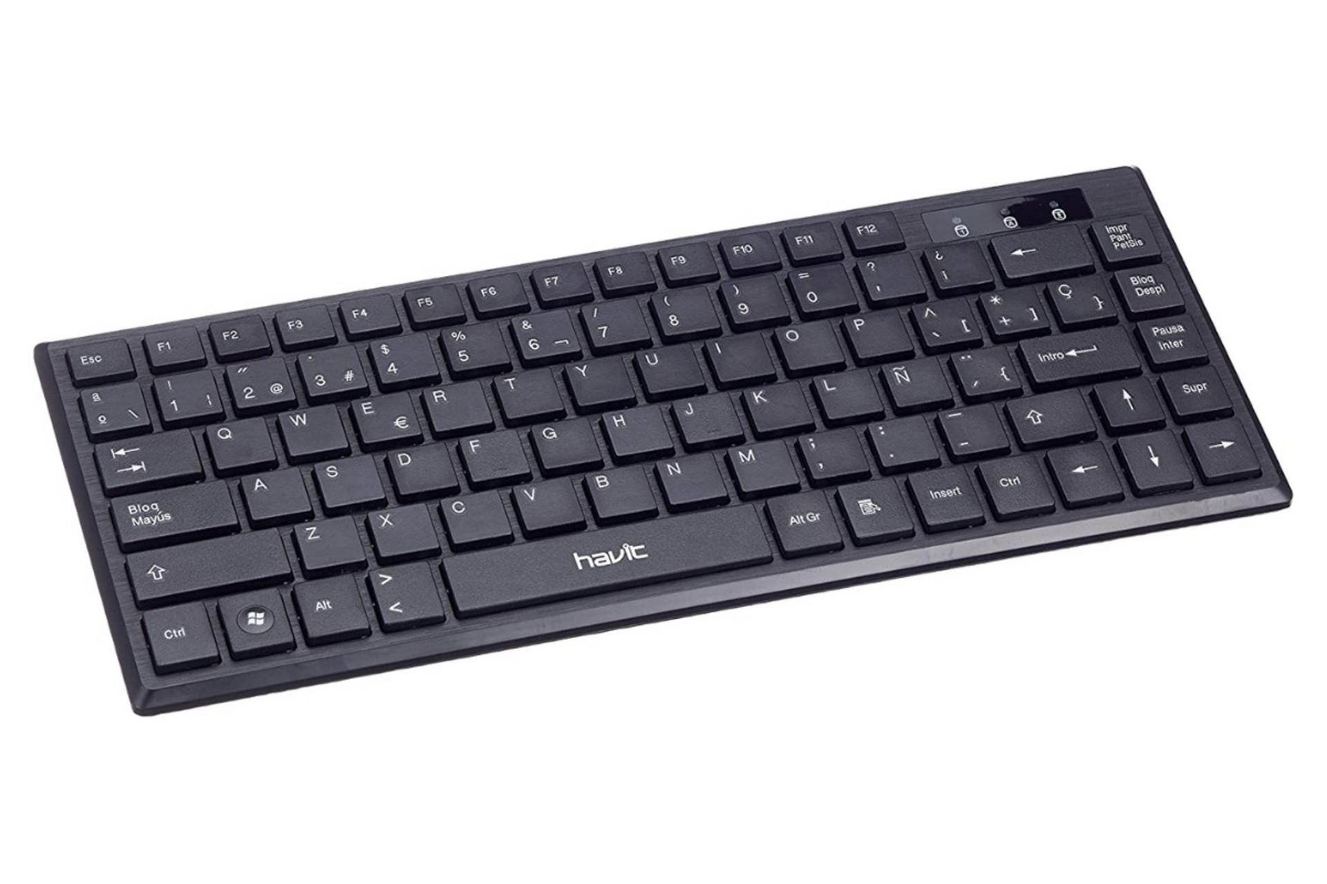 نمای جلو کیبورد Havit KB329