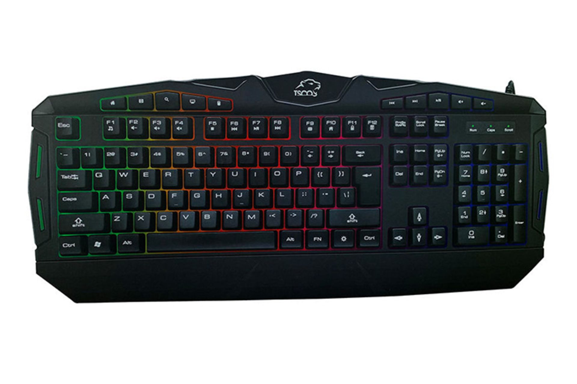 نمای بالا کیبورد تسکو TK-8117