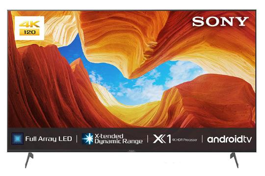 نمای جلو تلویزیون سونی Sony KD-55X9000H