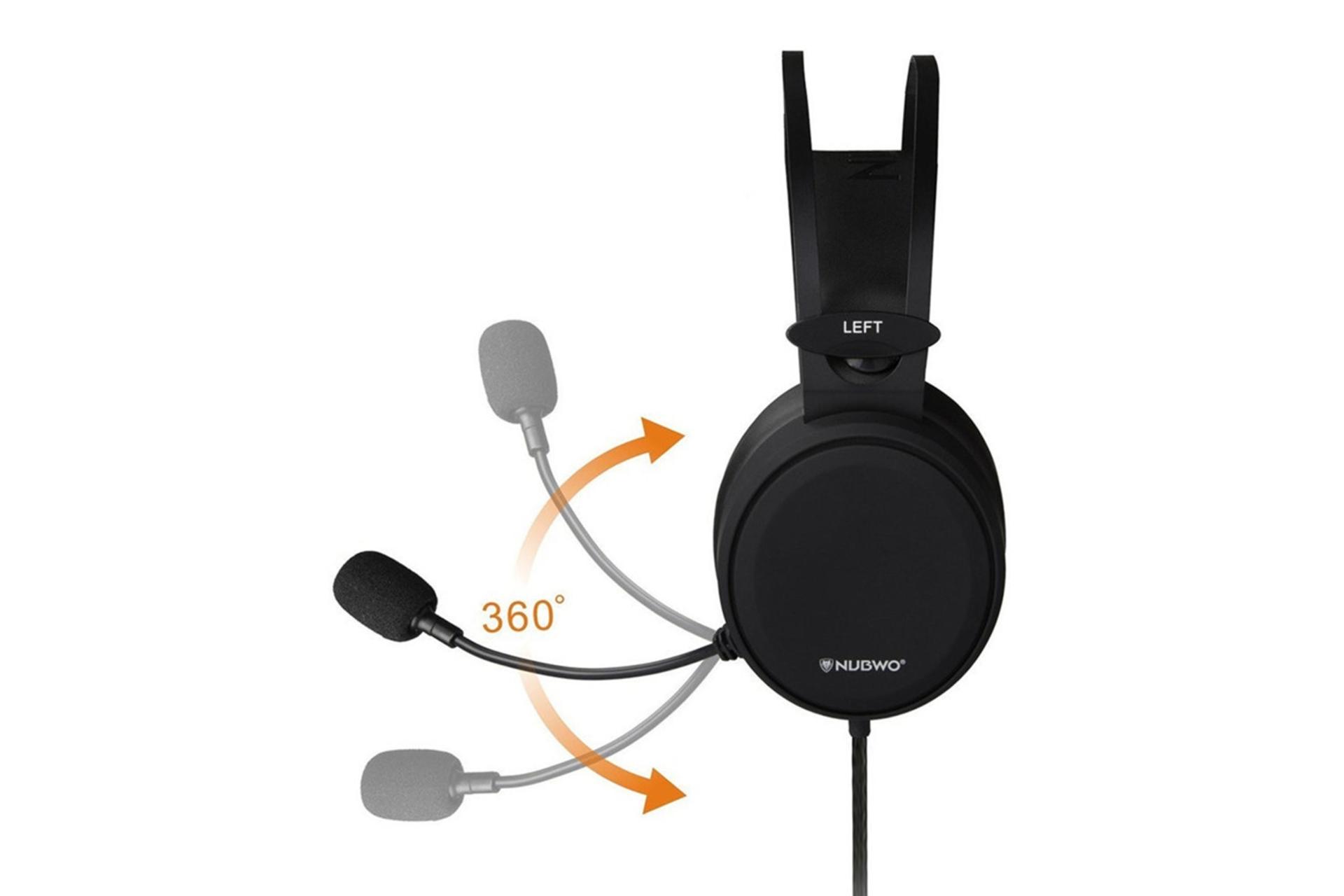 میکروفون هدست گیمینگ نابو NUBWO N7